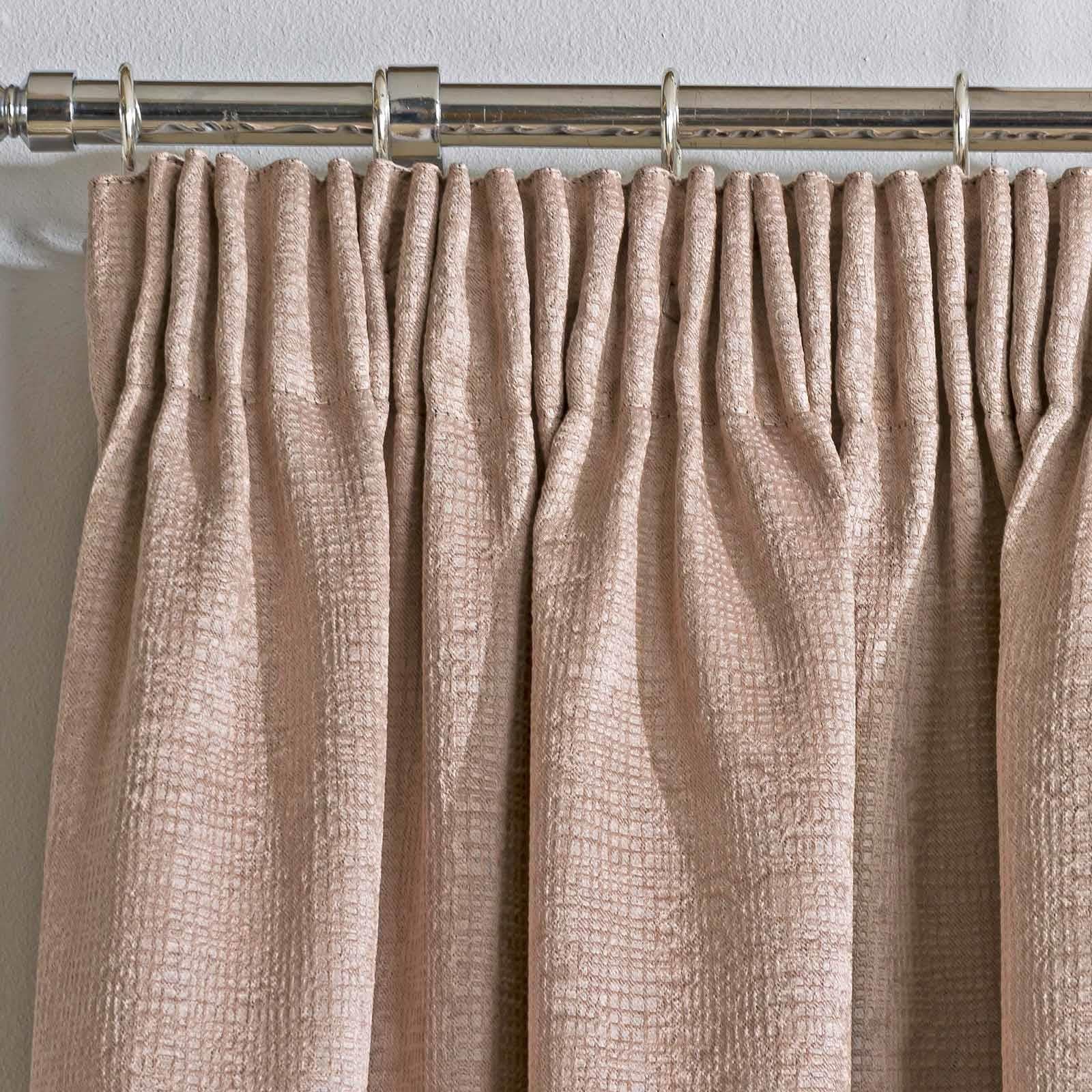 Matrix Thermal Dim Out Tape Top Pencil Pleat Curtains by Enhanced Living