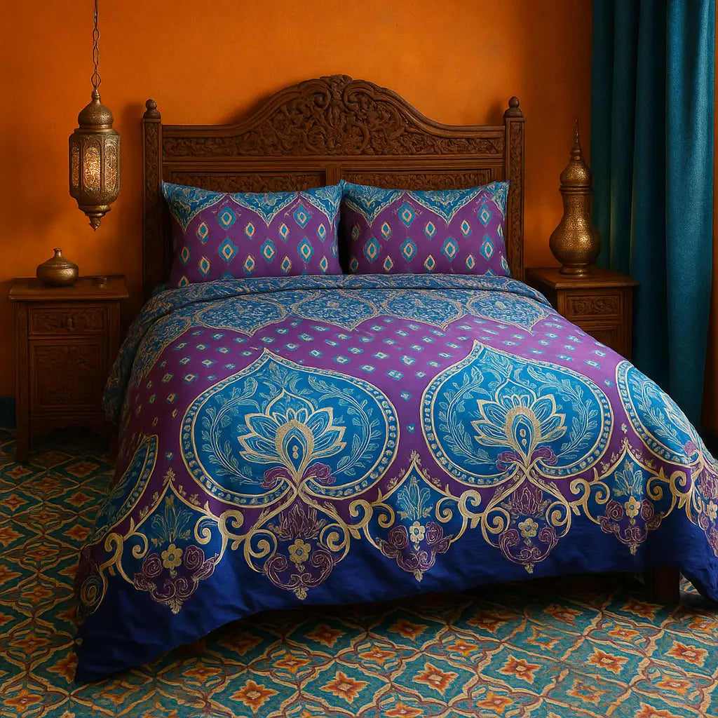 Asha Duvet Cover Set by Rapport Home