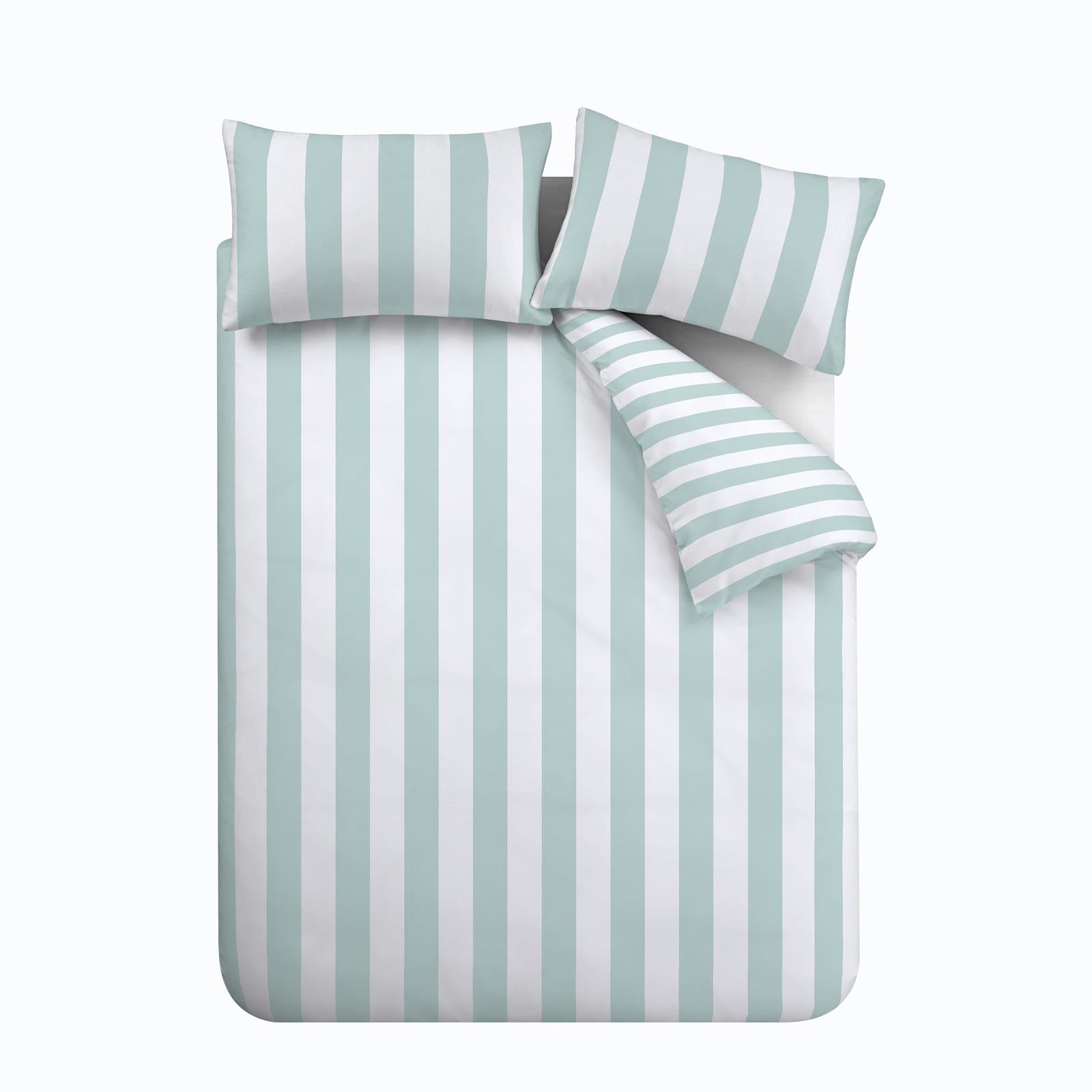 Cove Stripe Duvet Cover Set by Catherine Lansfield