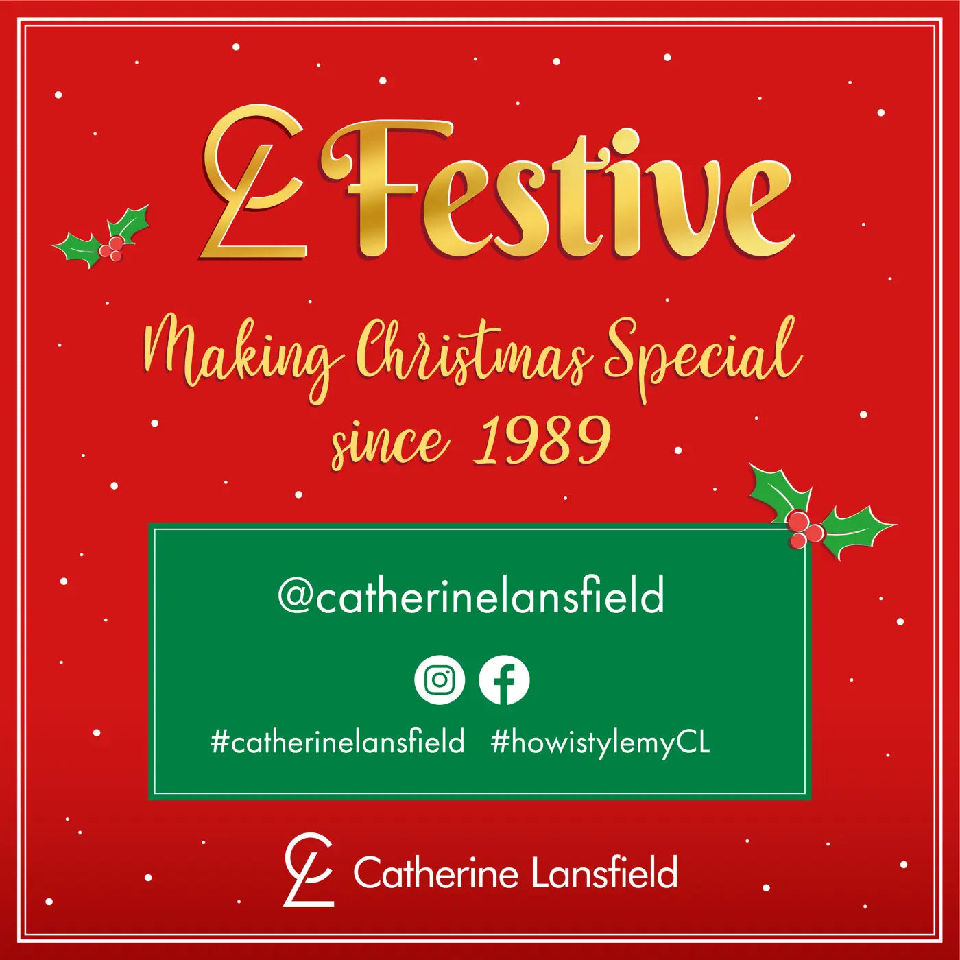 Christmas Town Kitchen Textiles Collection by Catherine Lansfield