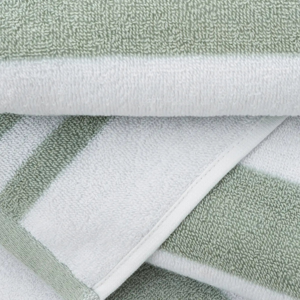 Reversible Stripe Cotton Jacquard 600gsm Towels by Bianca