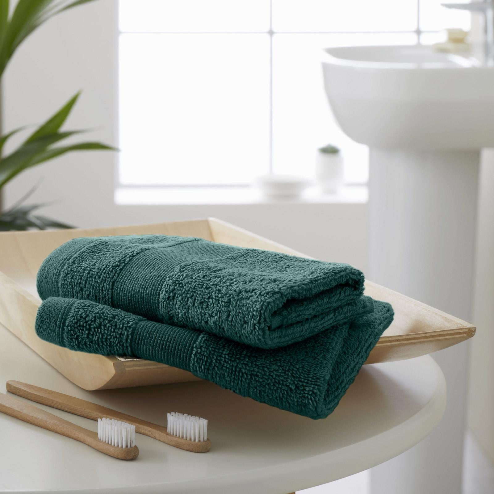 Anti-Bacterial Face Cloth Towel Pair by Catherine Lansfield