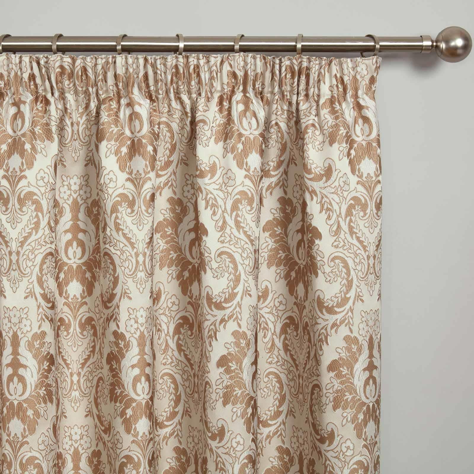Tegola Tape Top Pencil Pleat Curtains by Sundour