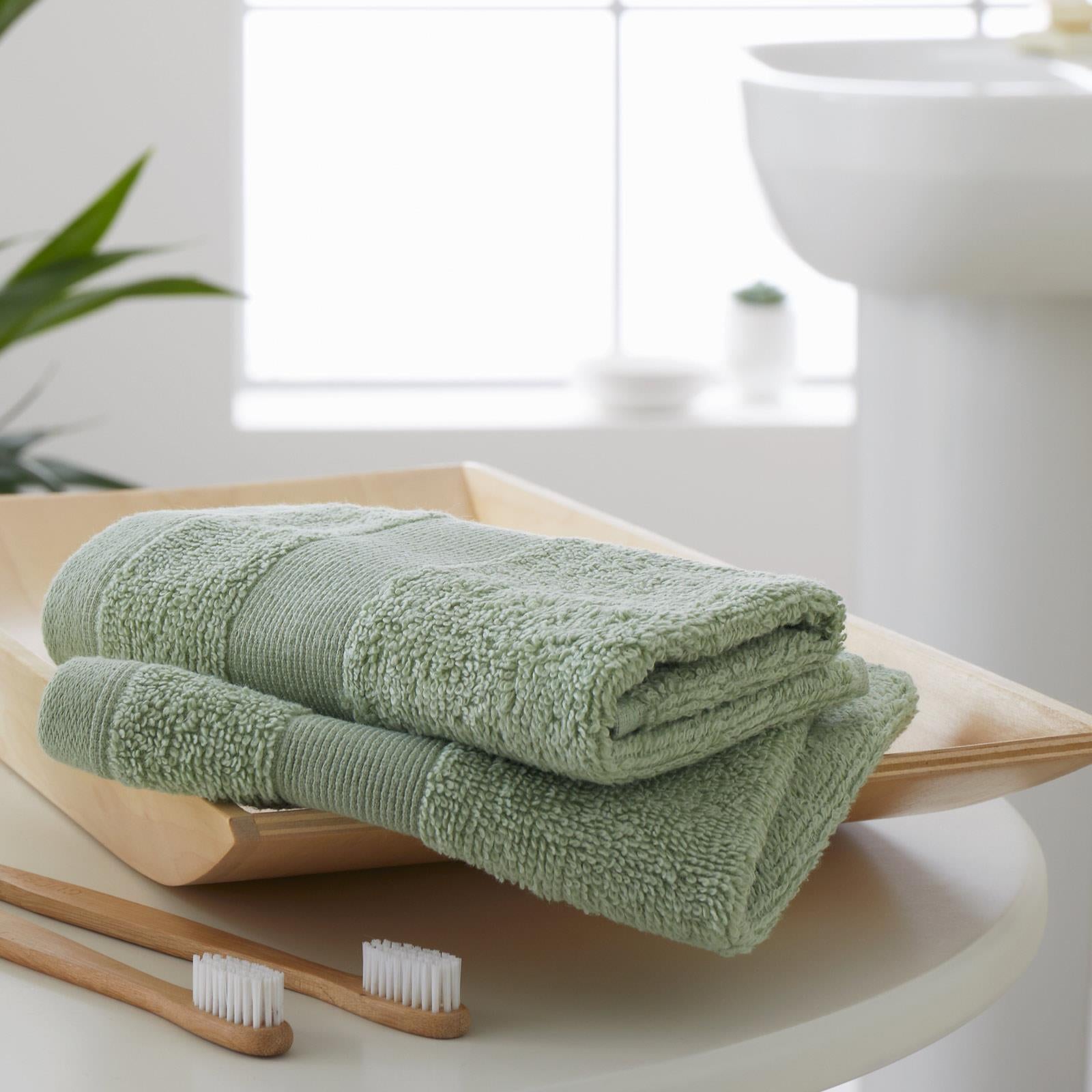 Anti-Bacterial Face Cloth Towel Pair by Catherine Lansfield
