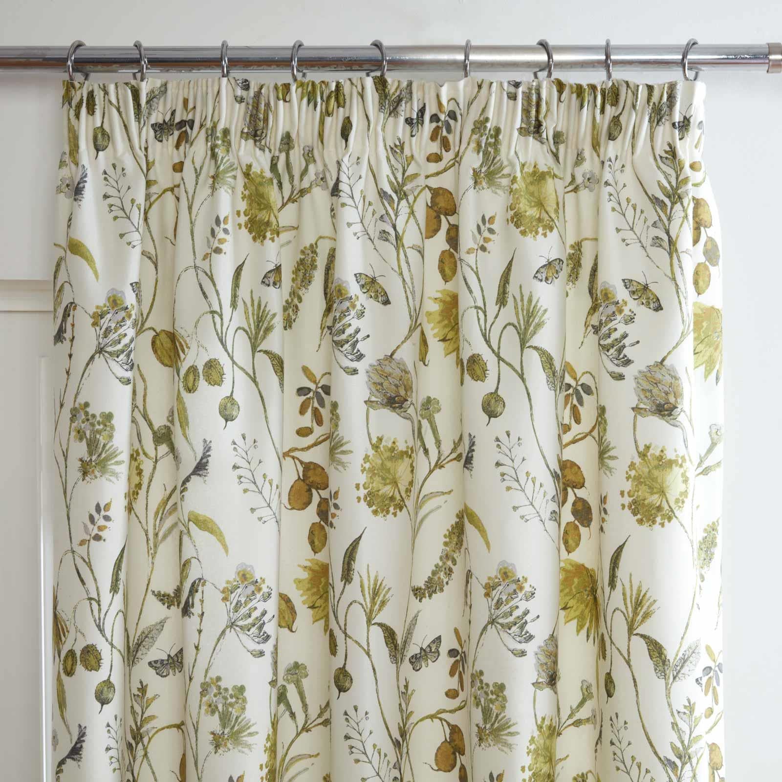 Grove Lined Tape Top Pencil Pleat Curtains by Sundour