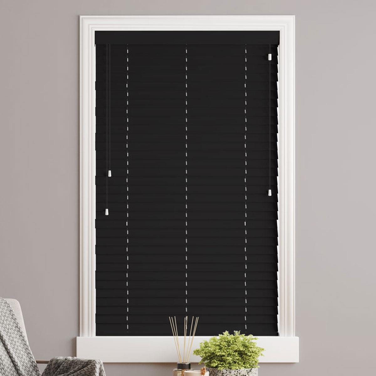 Sunwood Wood Carbon Made to Measure Venetian Blind by Decora