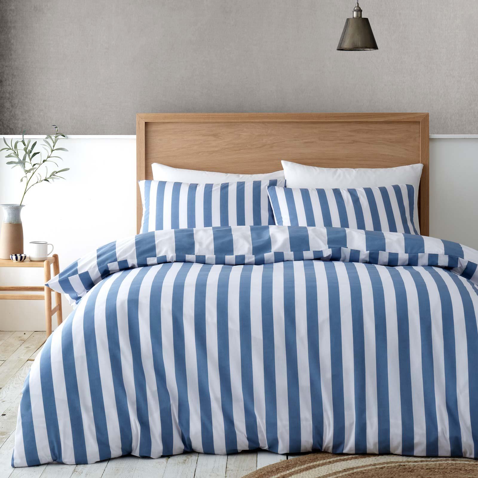 Cove Stripe Duvet Cover Set by Catherine Lansfield
