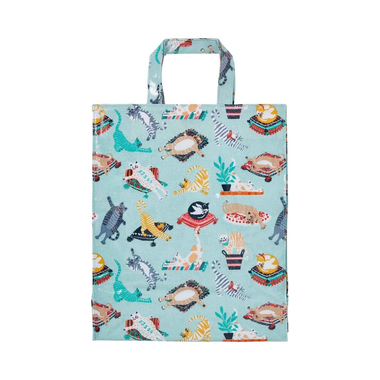 Kitty Cats Medium PVC Tote Bag Totes & Shopping Bags Ulster Weavers