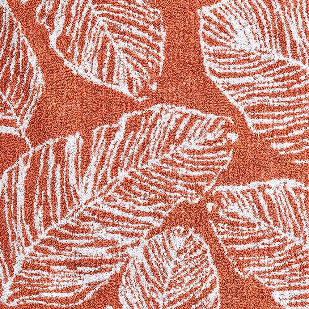 Matteo Leaf Jacquard 550gsm Towel by Fusion