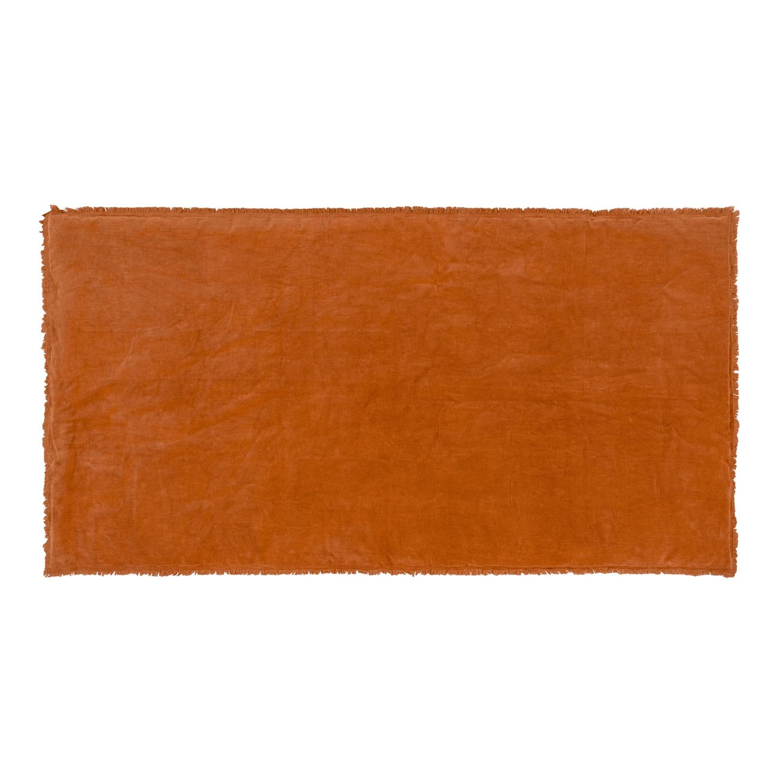 Jaye Cotton Velvet Filled Bedspread 140cm x 220cm by Yard