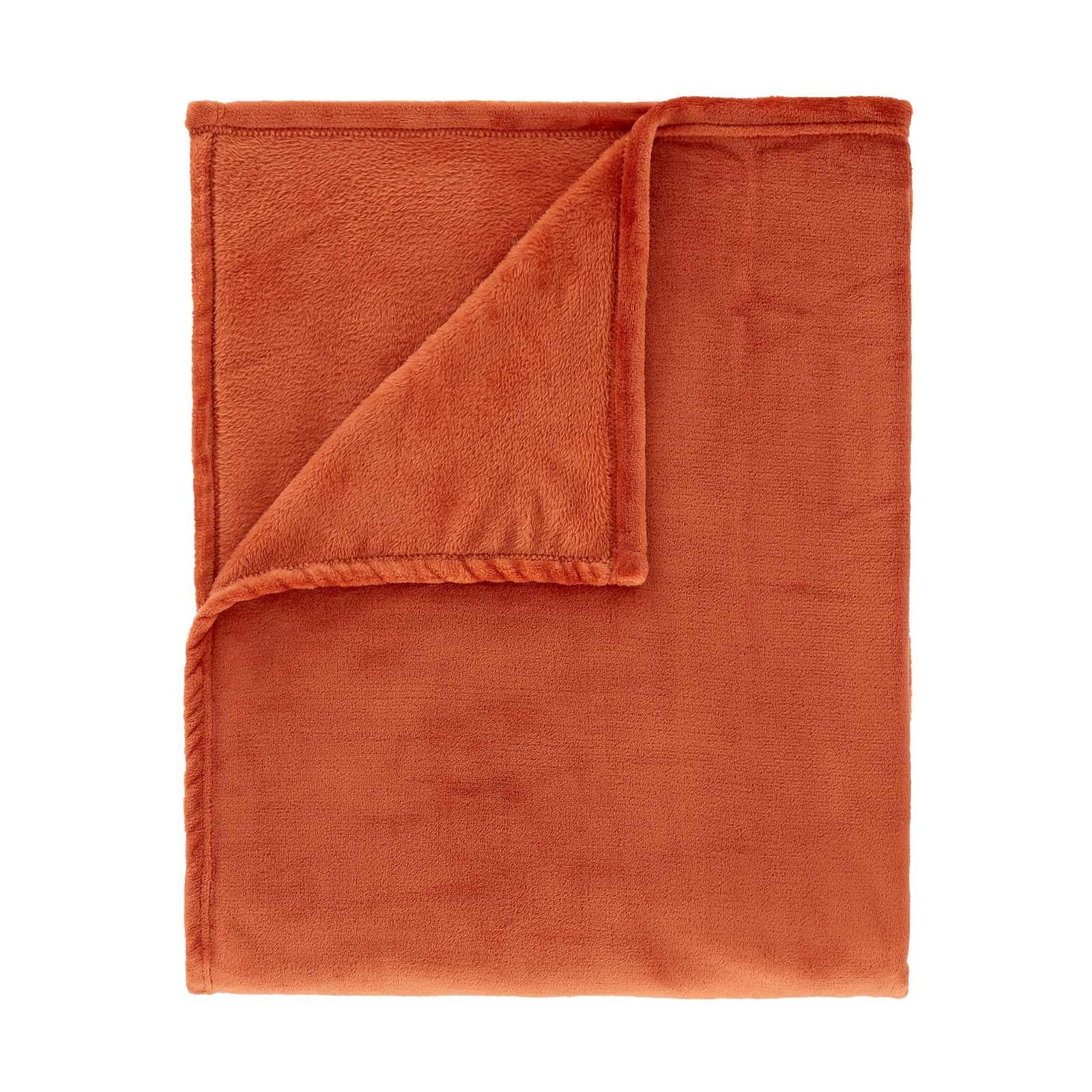 Raschel Velvet Touch Throw Blanket by Catherine Lansfield