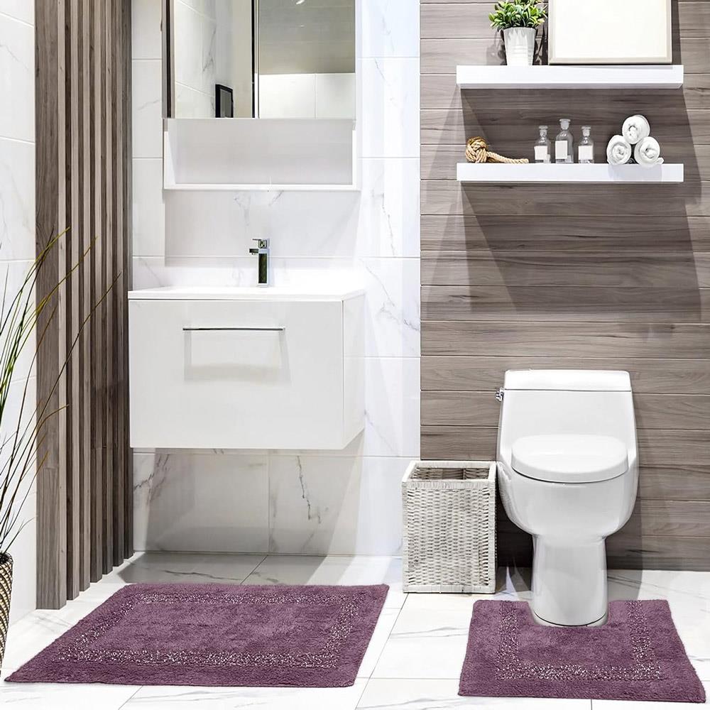 Brillaire Mat and Pedestal Bathroom Set by Emma Barclay