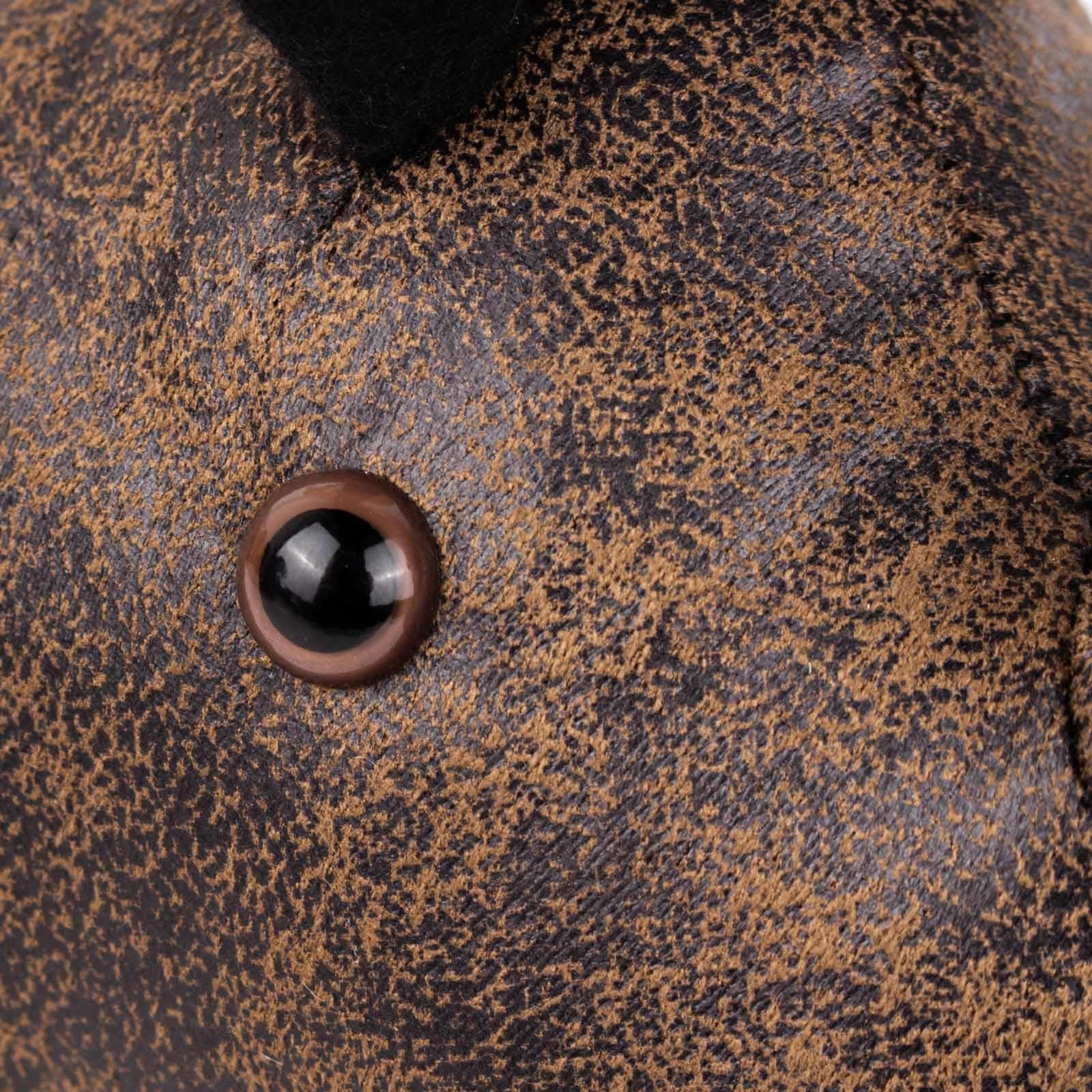 Rhino Faux Leather Doorstop by Paoletti