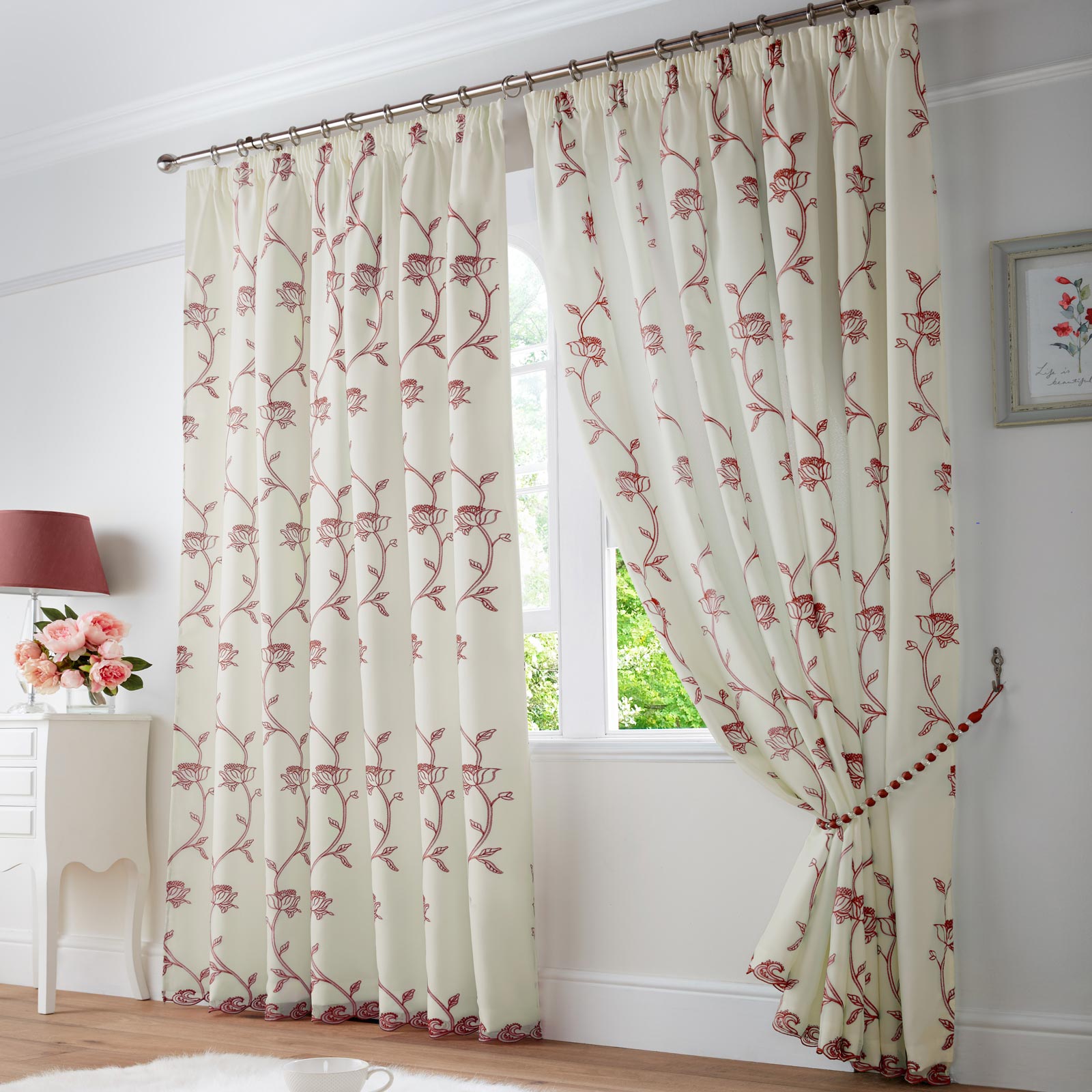 Exeter Tape Top Pencil Pleat Voile Curtains by Alan Symonds