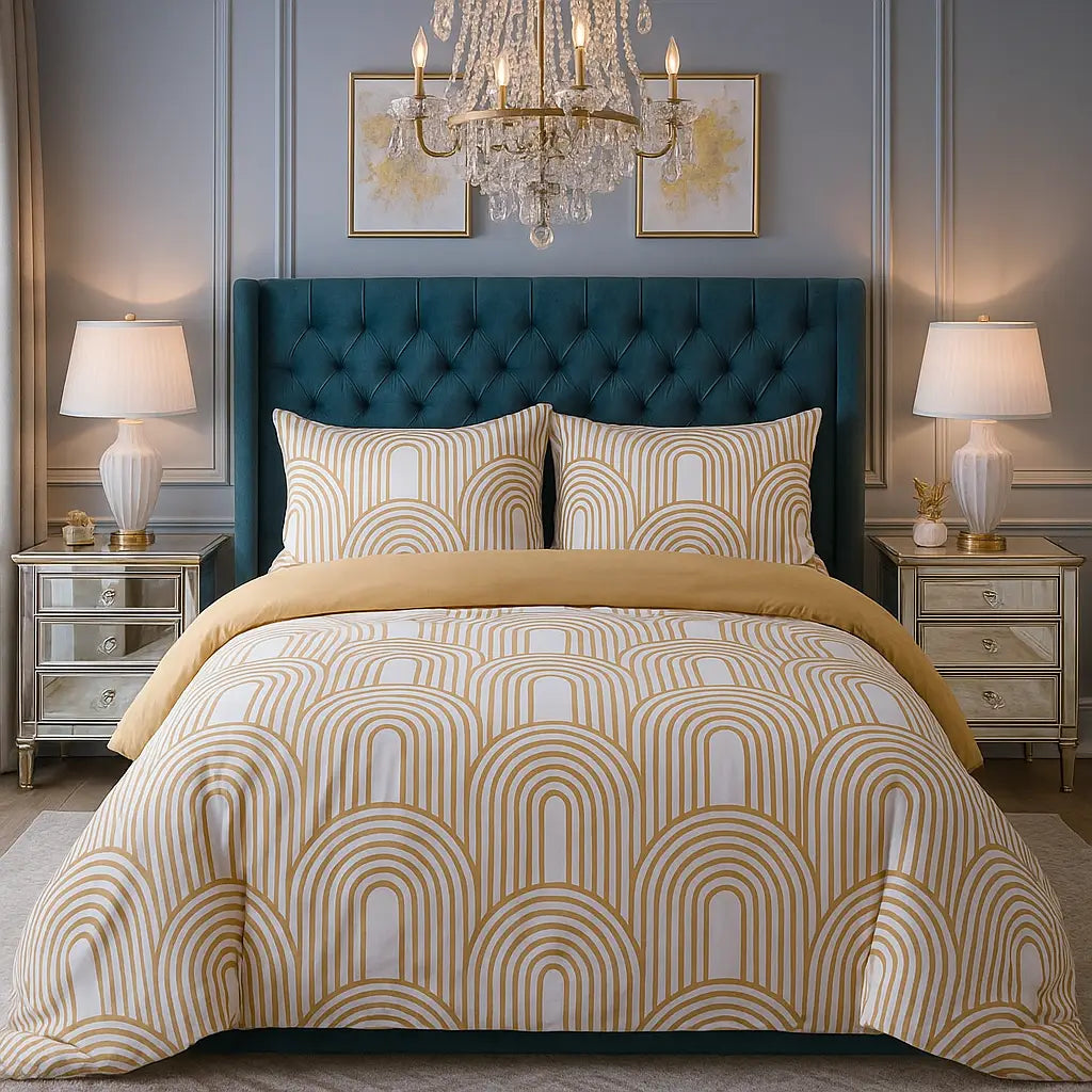 Arches Duvet Cover Set by Rapport Home