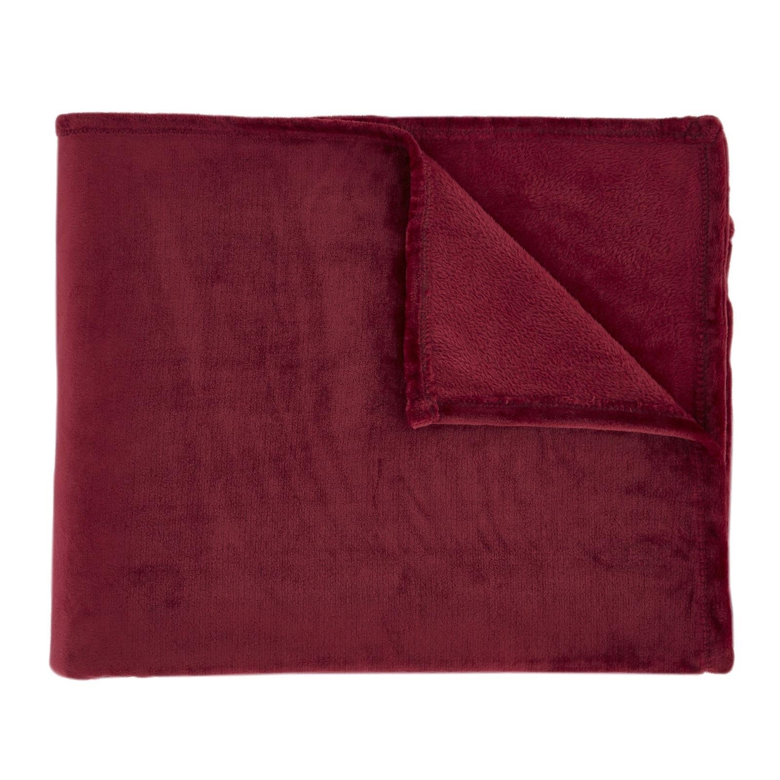 Raschel Velvet Touch Throw Blanket by Catherine Lansfield