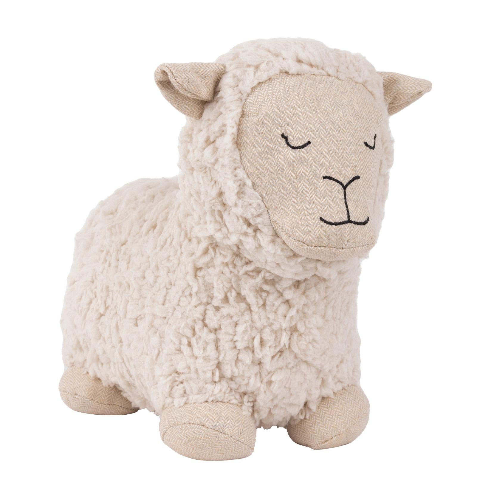 Sheep Shearling Fleece Doorstop by Paoletti