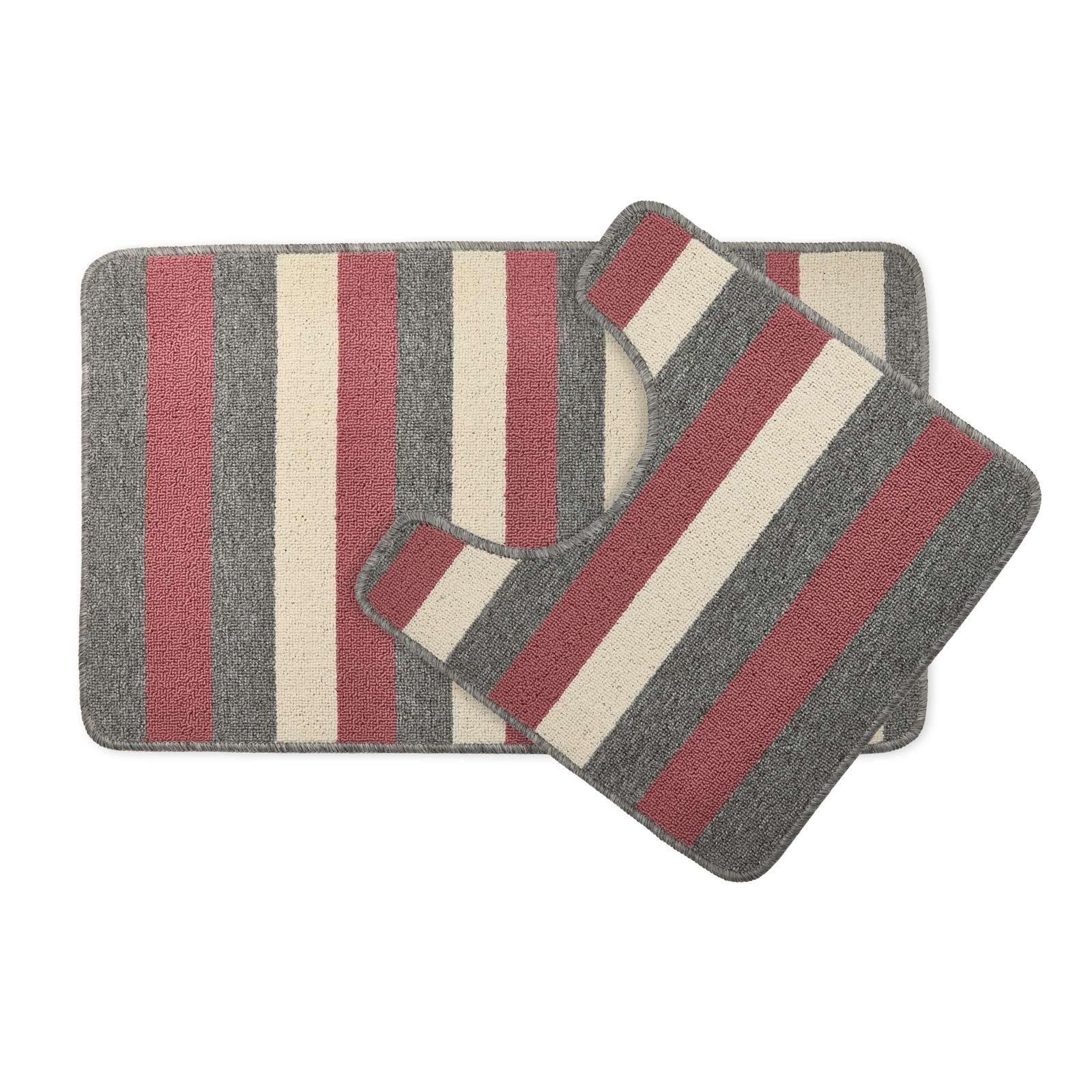 Jersey Non-Slip Bath & Pedestal Bathroom Set by Emma Barclay