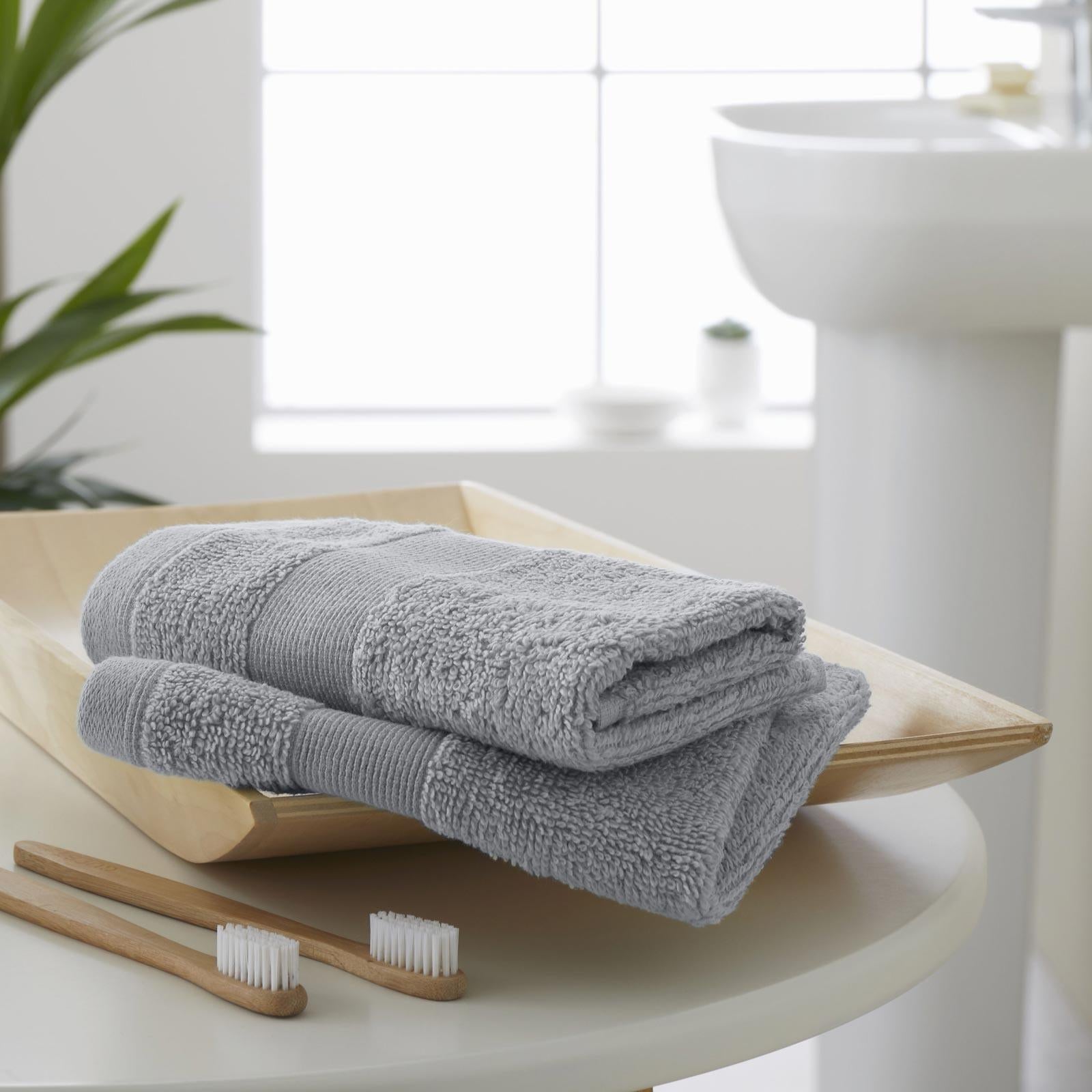 Anti-Bacterial Face Cloth Towel Pair by Catherine Lansfield