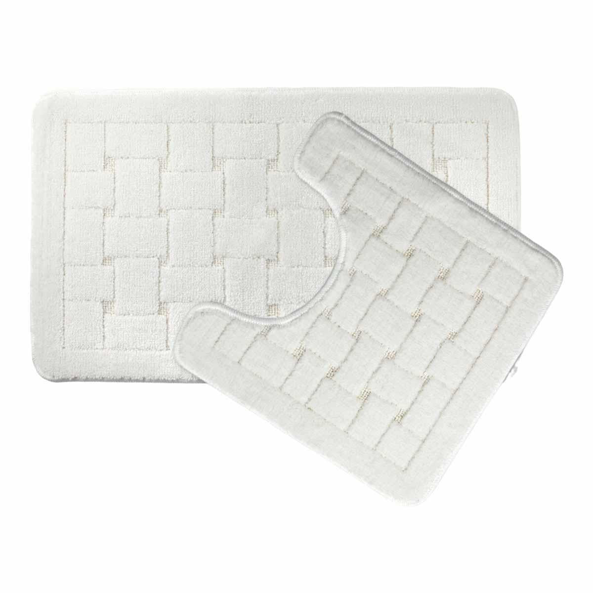 Orkney Bath Mat and Pedestal Bathroom Set by Emma Barclay