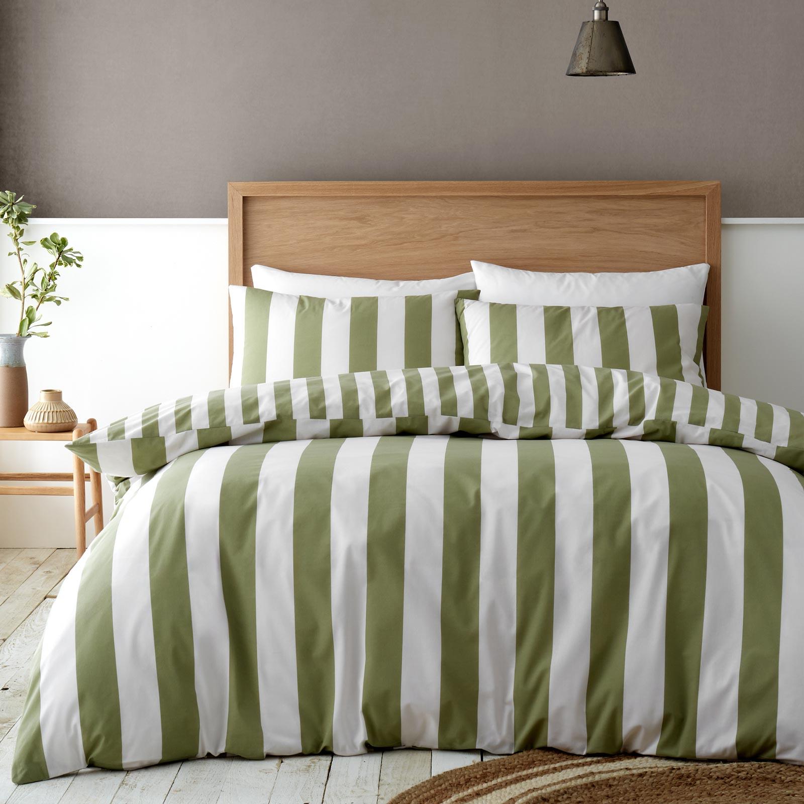 Cove Stripe Duvet Cover Set by Catherine Lansfield