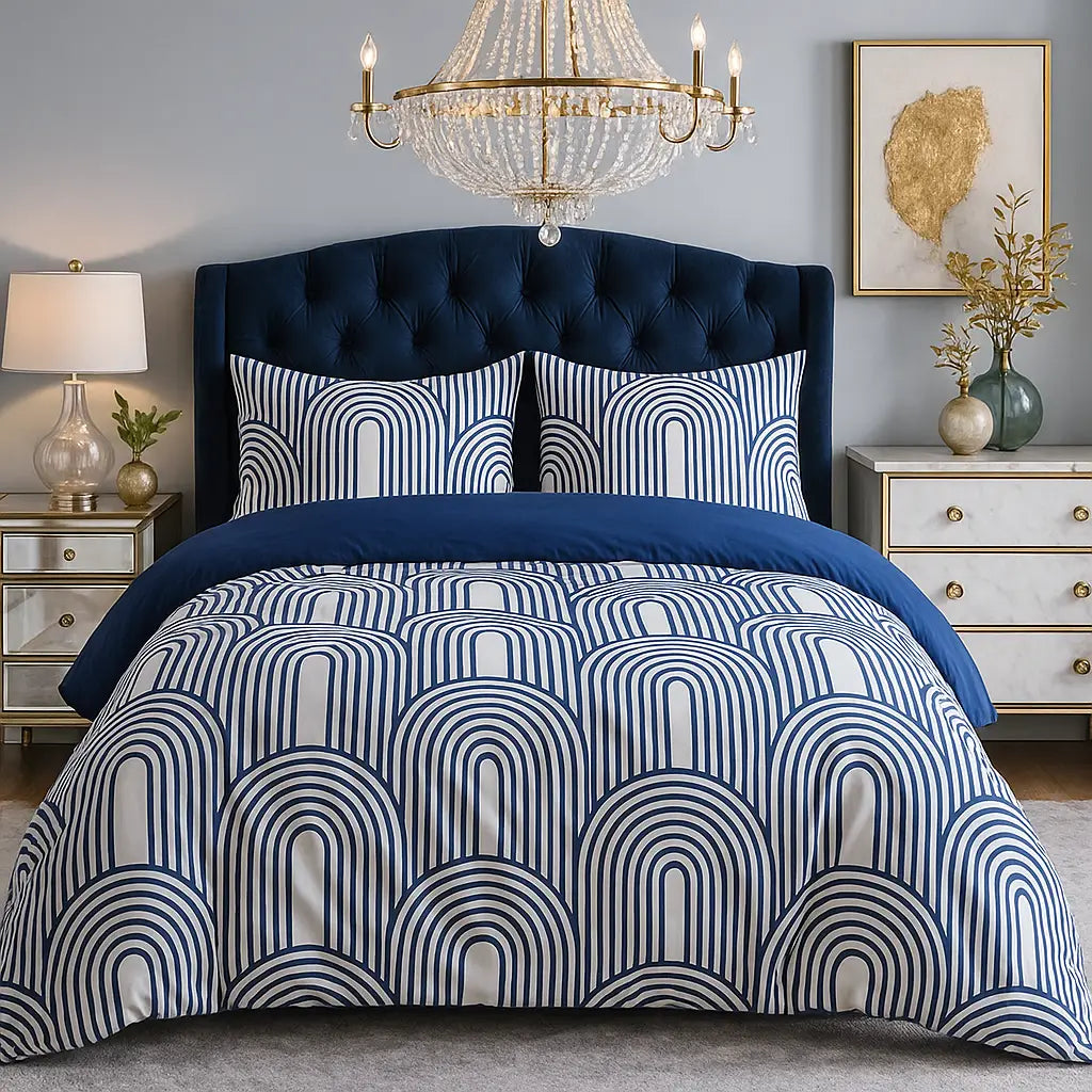 Arches Duvet Cover Set by Rapport Home