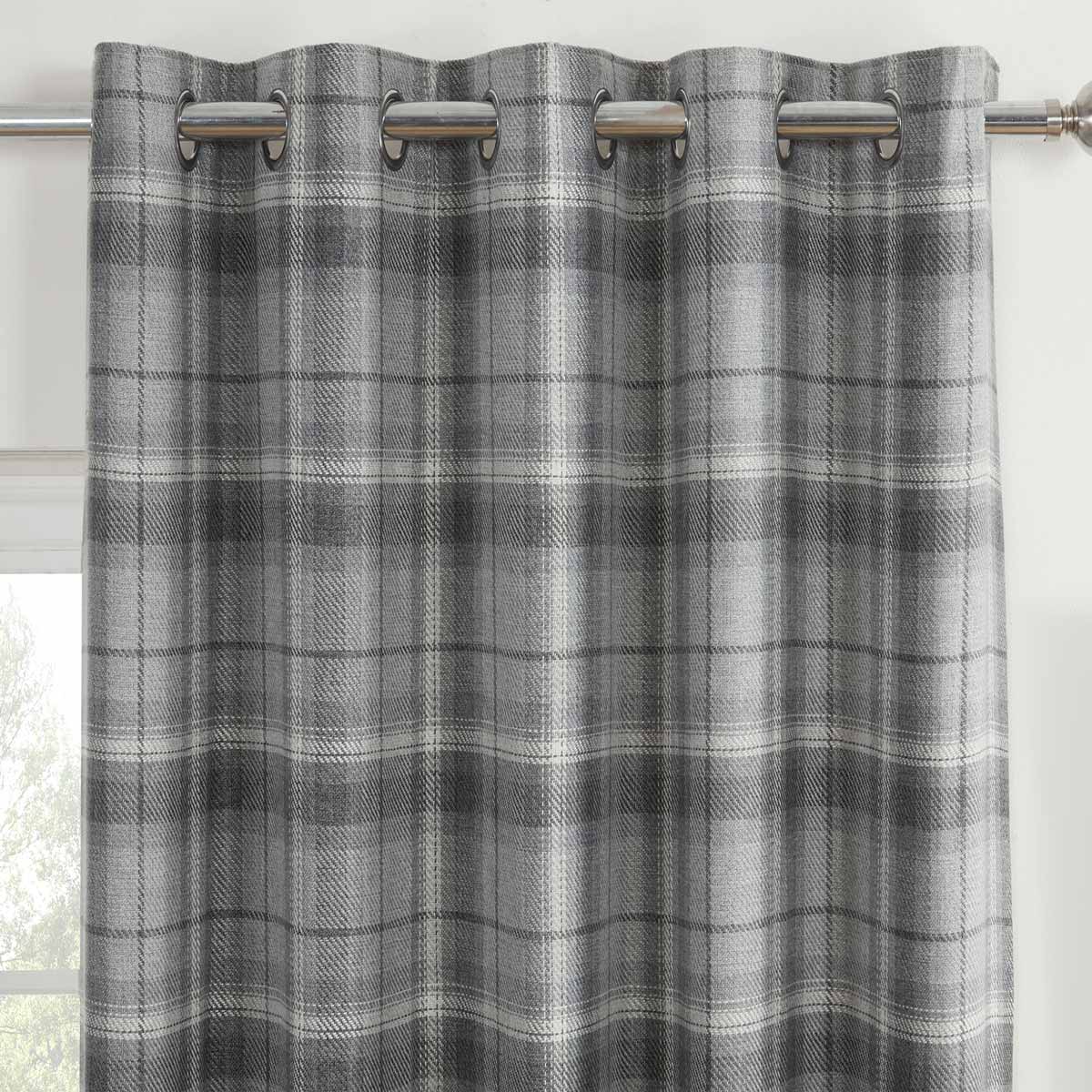 Carnoustie Blackout Eyelet Curtains by Sundour
