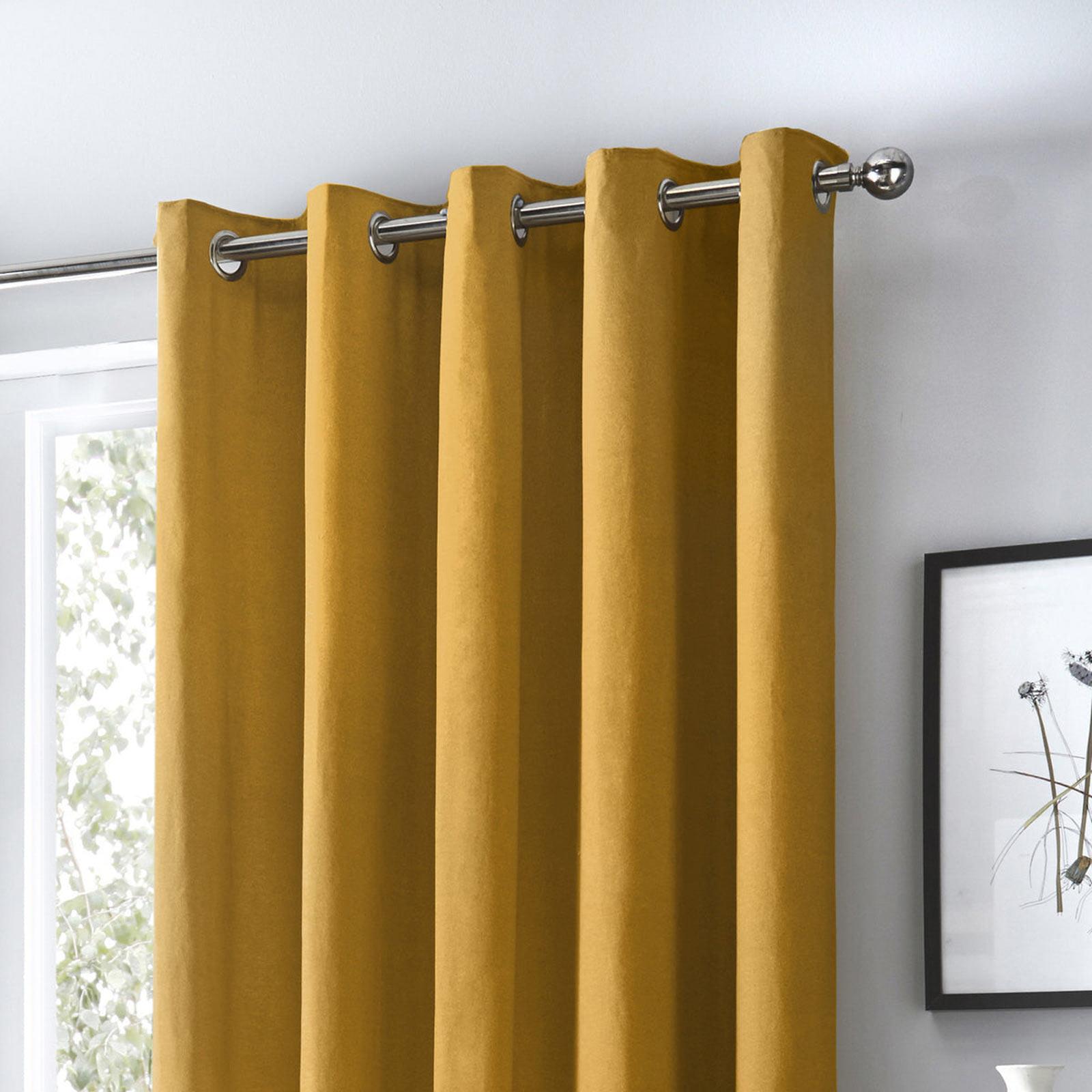 Sorbonne Cotton Lined Eyelet Curtains by Fusion