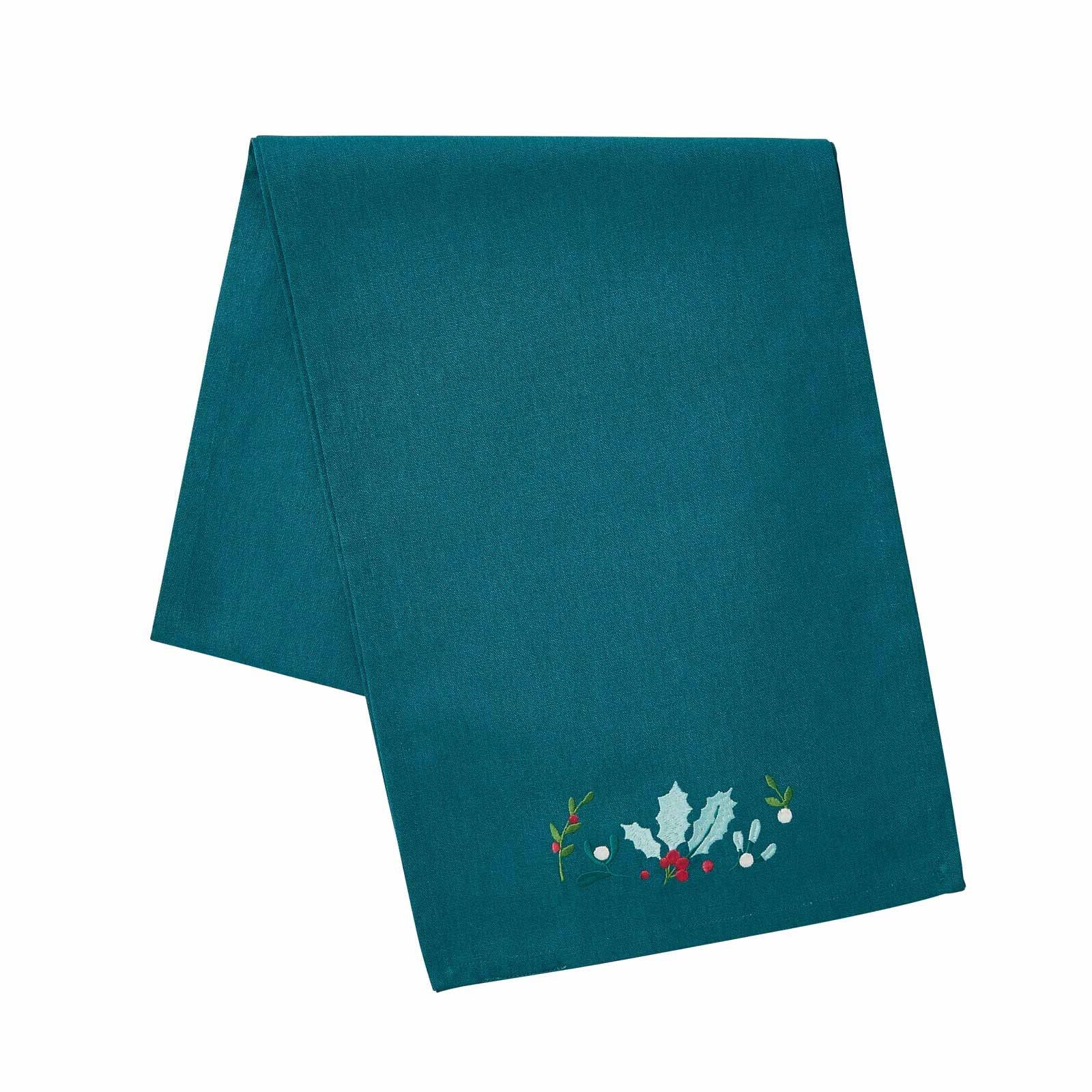 Christmas Holly & Mistletoe Kitchen Textiles Collection by Catherine Lansfield