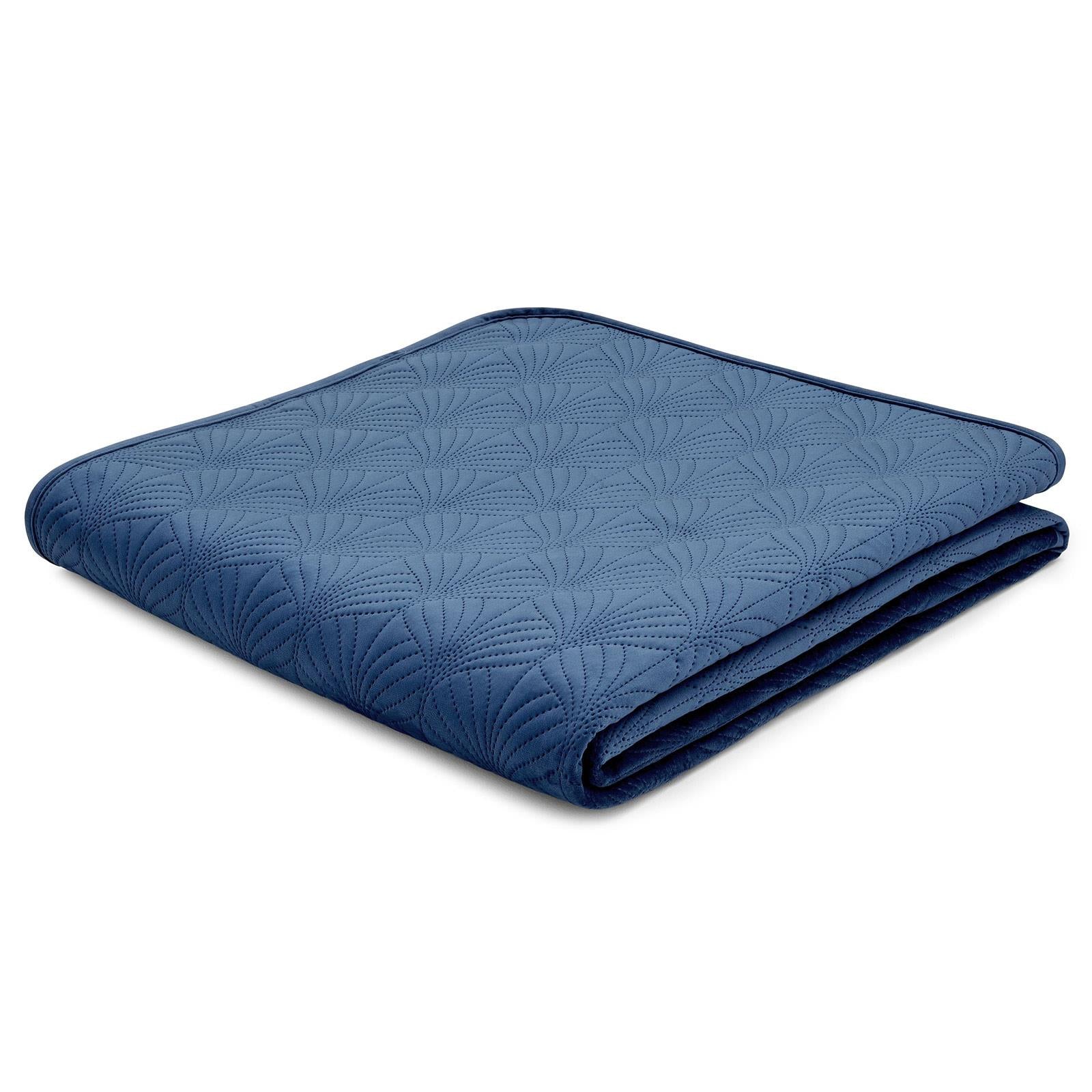 Art Deco Pearl Quilted Bedspread by Catherine Lansfield