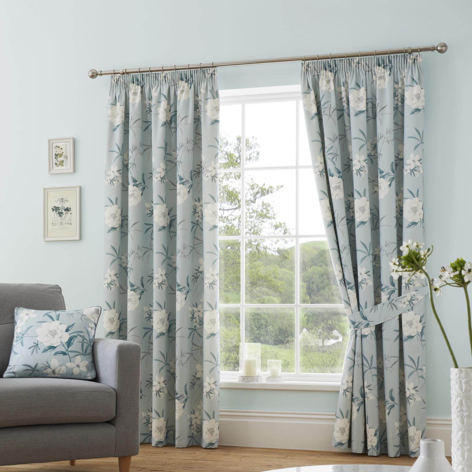 Eve Tape Top Pencil Pleat Curtains by Dreams & Drapes Design