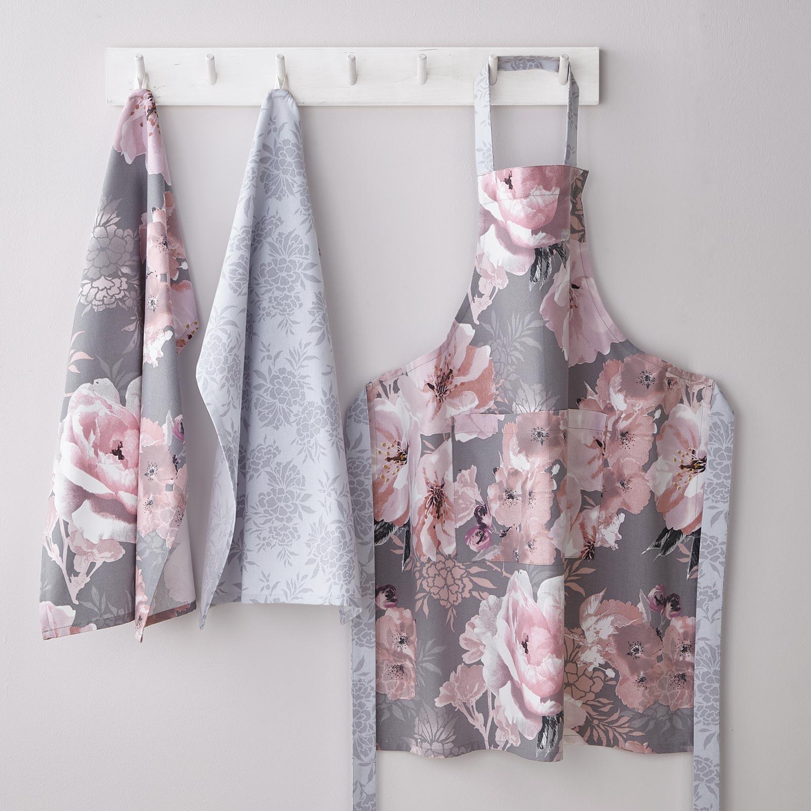 Dramatic Floral Kitchen Textiles Collection by Catherine Lansfield