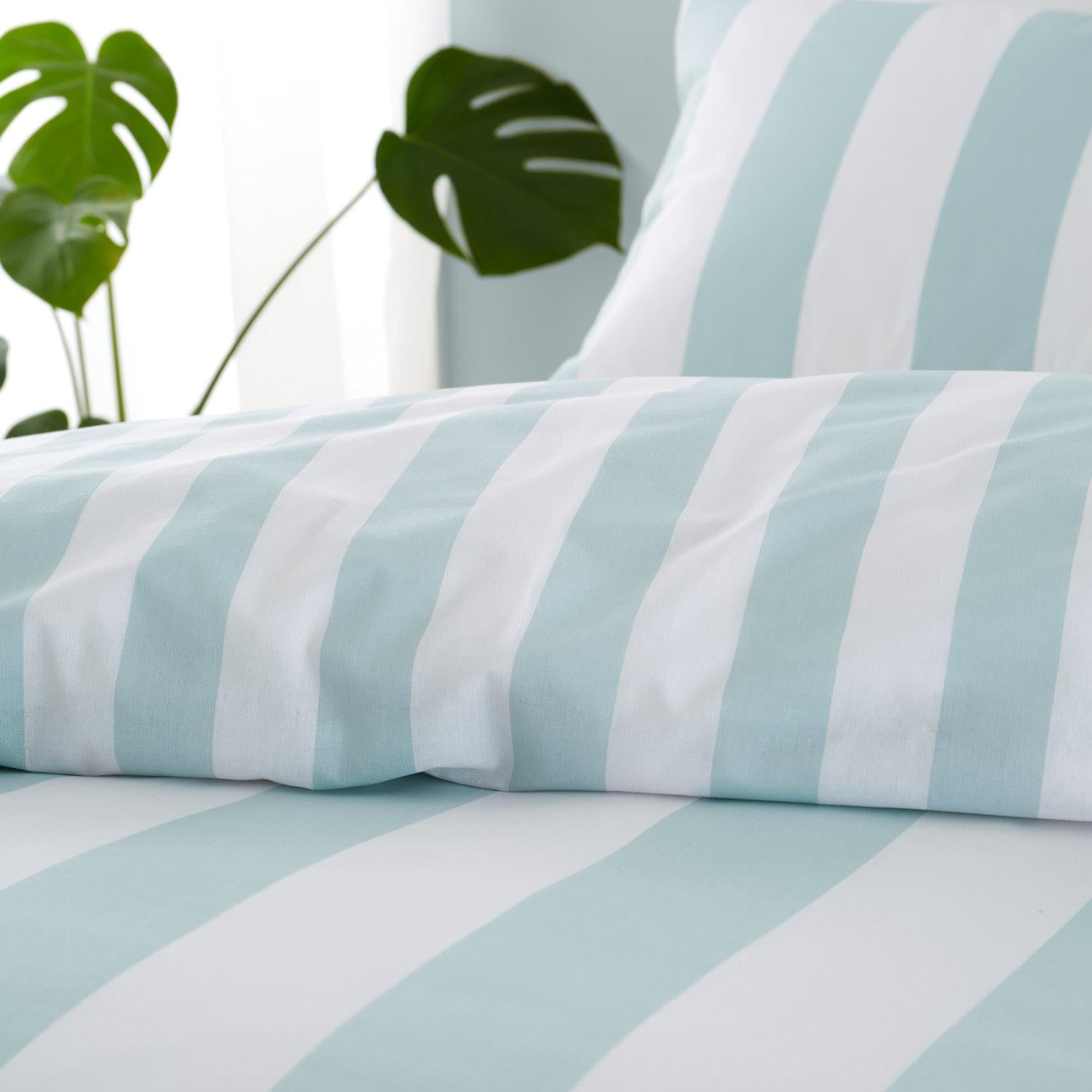 Cove Stripe Duvet Cover Set by Catherine Lansfield