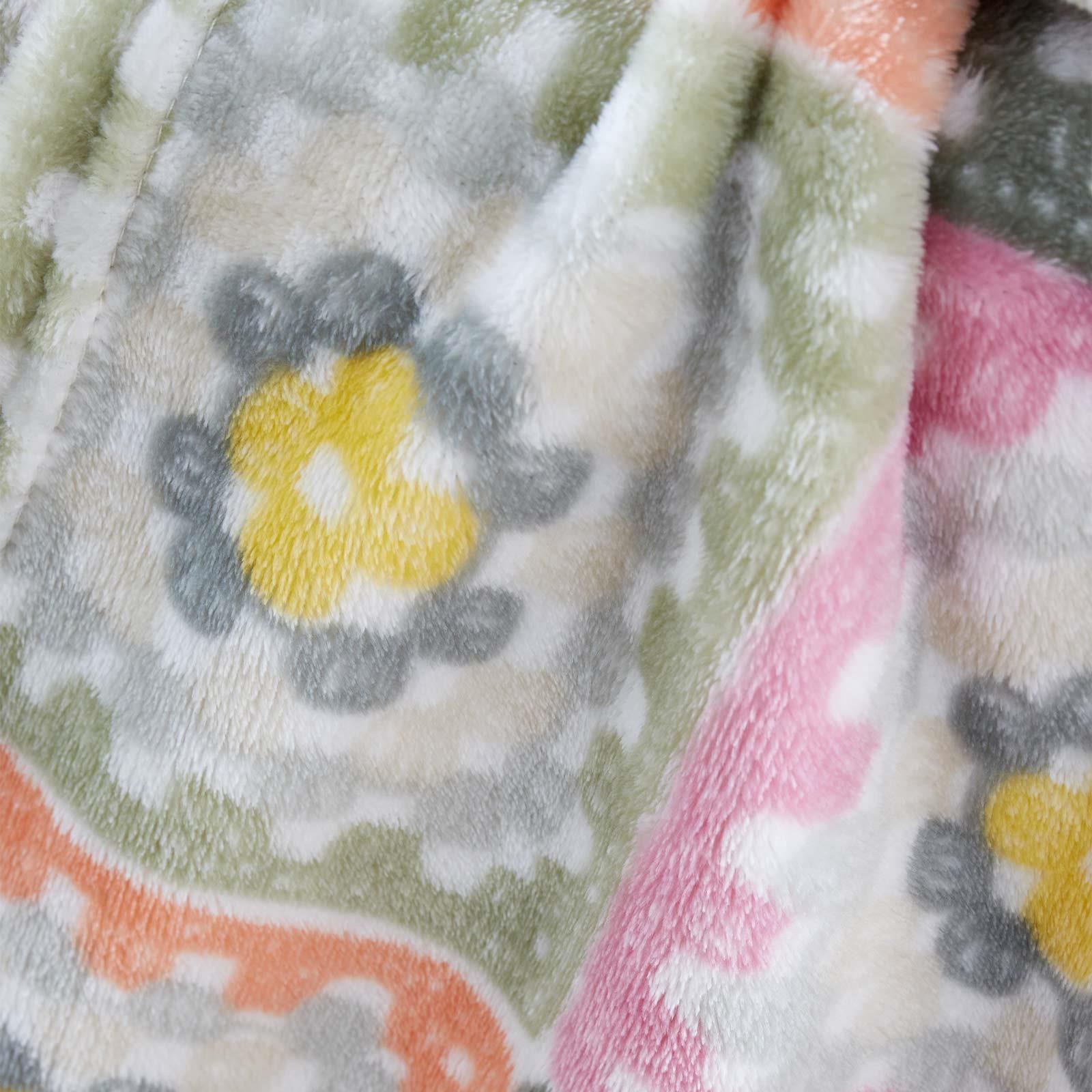Crochet Print Throw by Catherine Lansfield