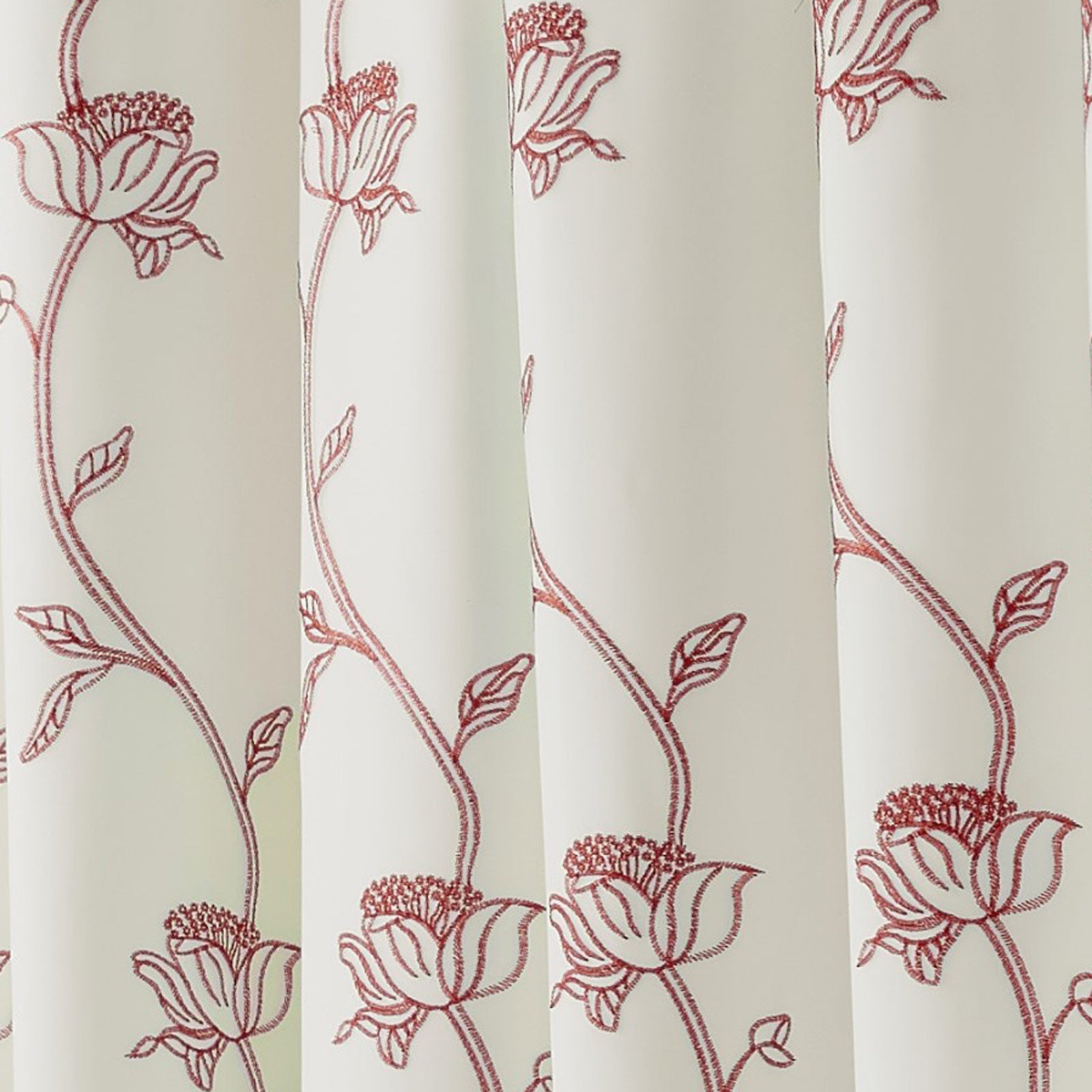 Exeter Tape Top Pencil Pleat Voile Curtains by Alan Symonds