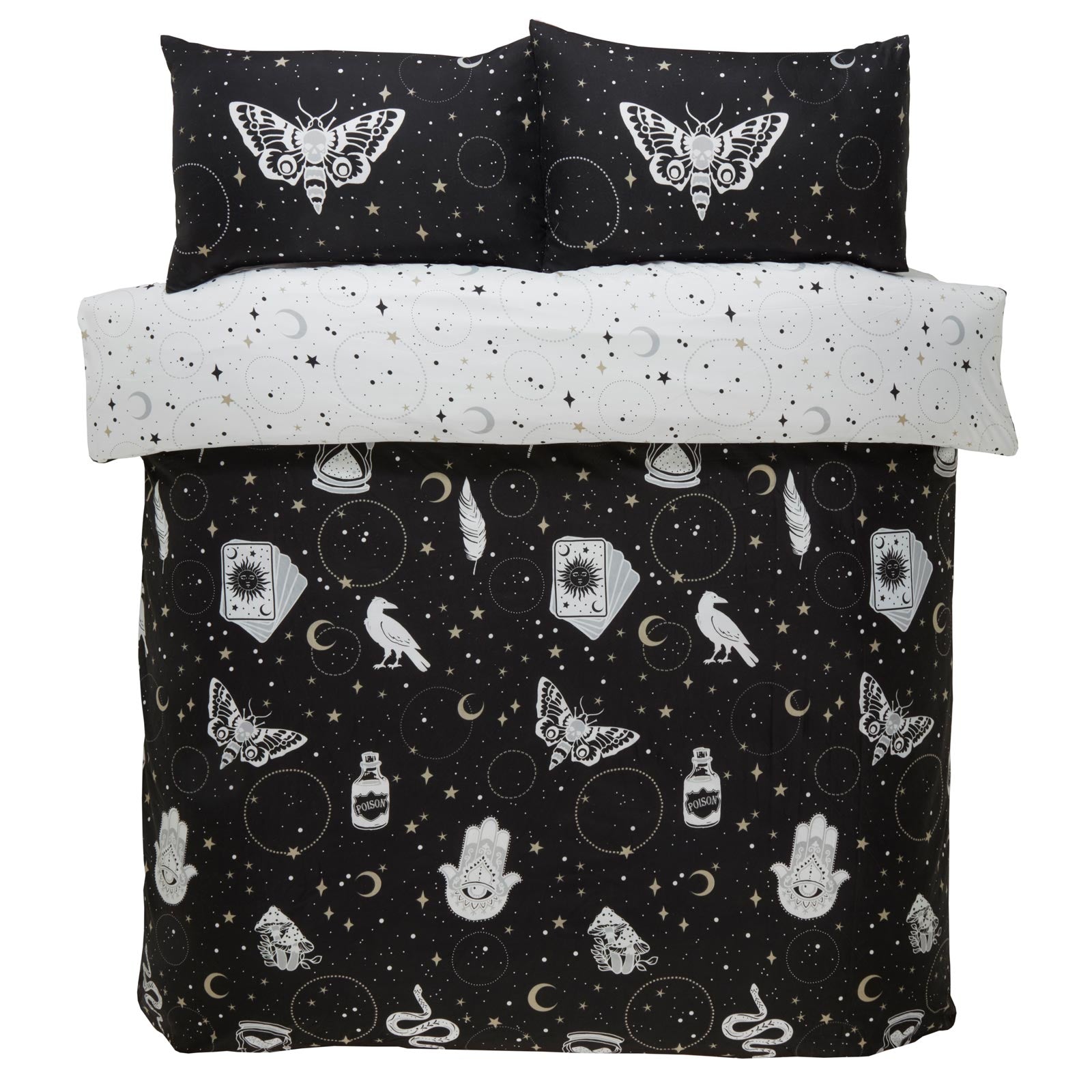 So Soft Gothic Magick Duvet Cover Set by Rapport Home
