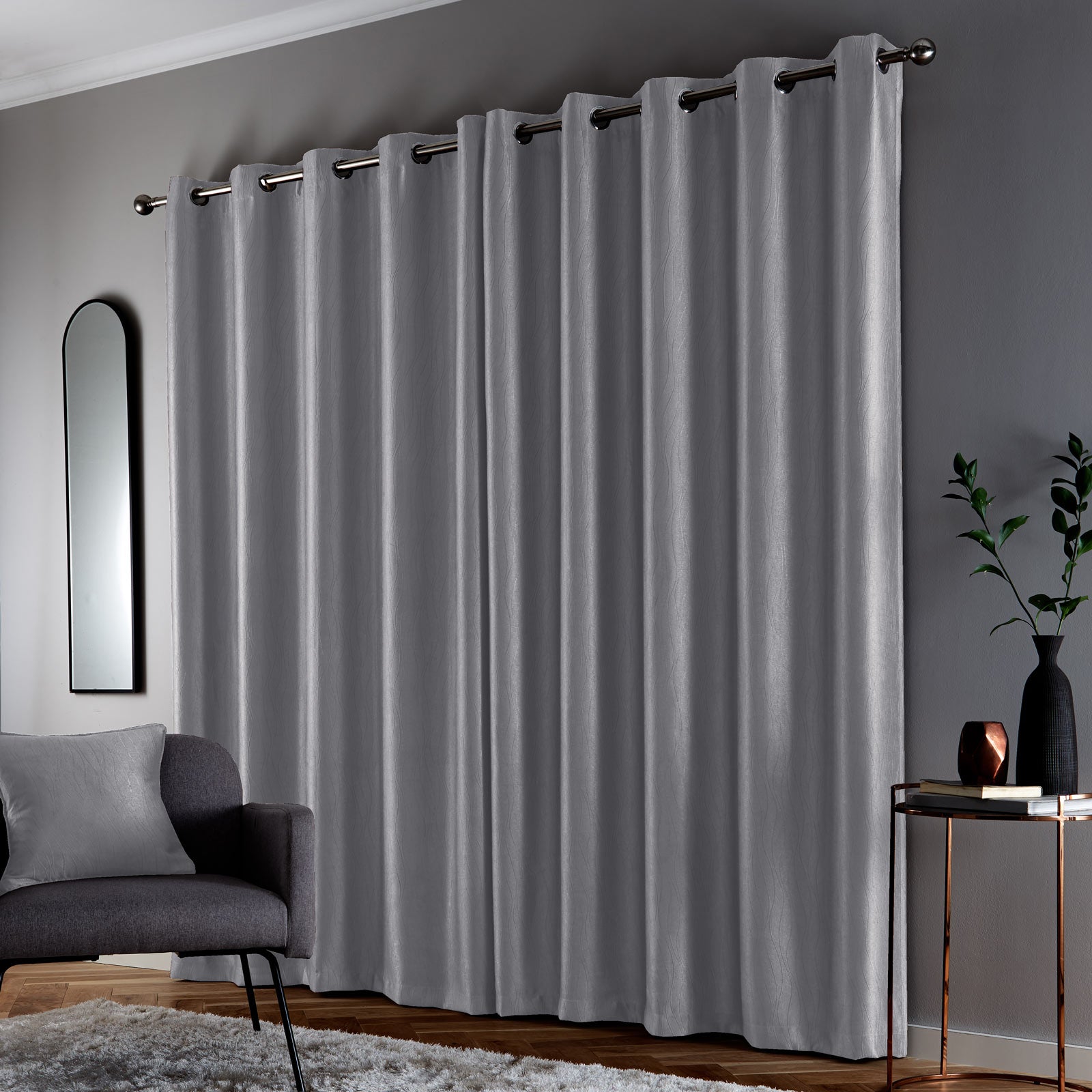 Goodwood Thermal Blockout Eyelet Curtains by Enhanced Living
