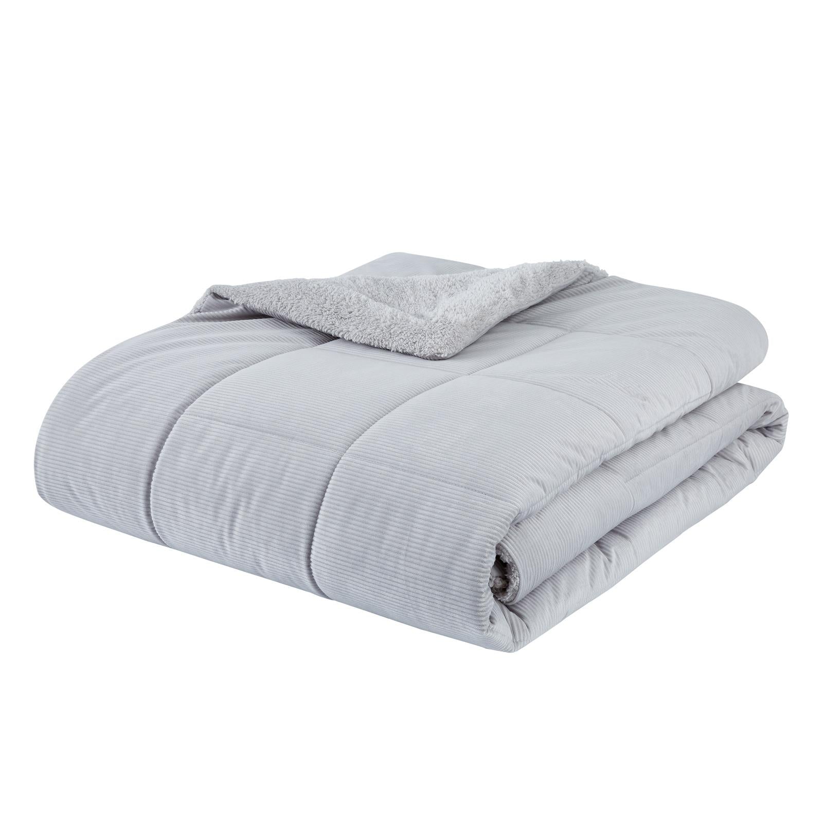 Cosy Cord Coverless 6.5 Tog Duvet 200cm x 200cm Bedspread by Catherine Lansfield