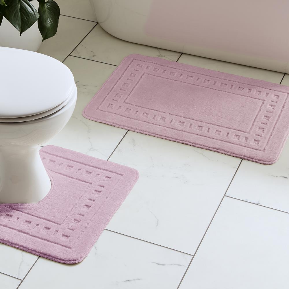 Armoni Bath Mat & Pedestal Bathroom Set by Catherine Lansfield