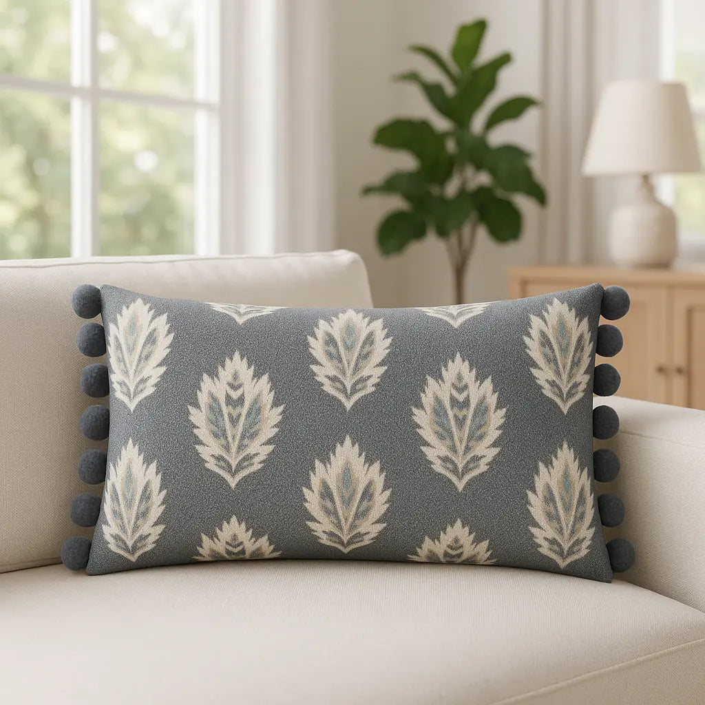 Sessile Leaf Cushion Cover 12" x 20" by Sanderson