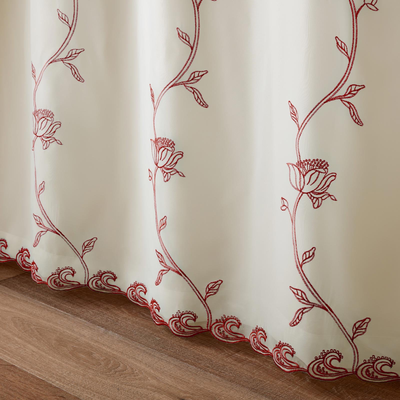 Exeter Tape Top Pencil Pleat Voile Curtains by Alan Symonds