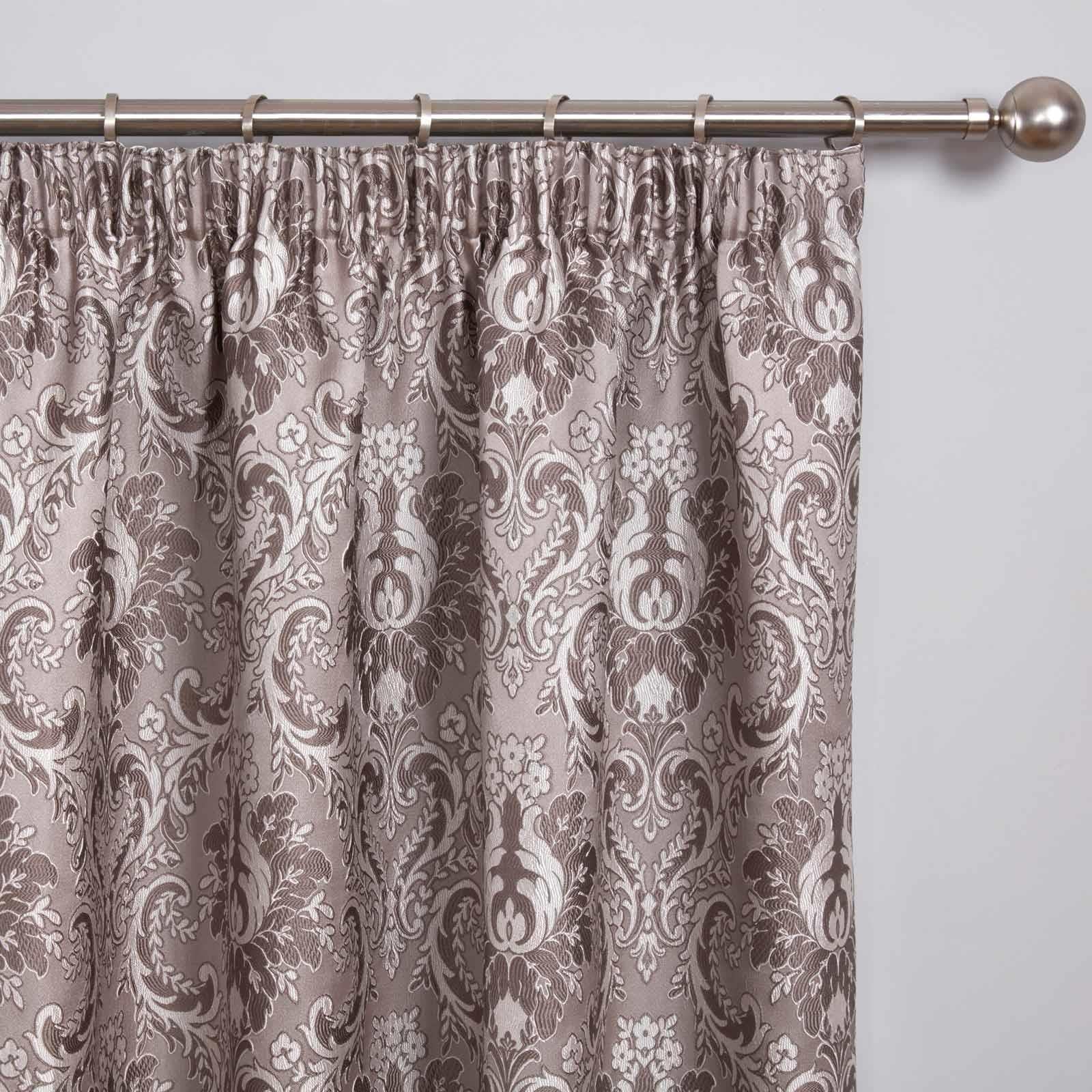 Tegola Tape Top Pencil Pleat Curtains by Sundour