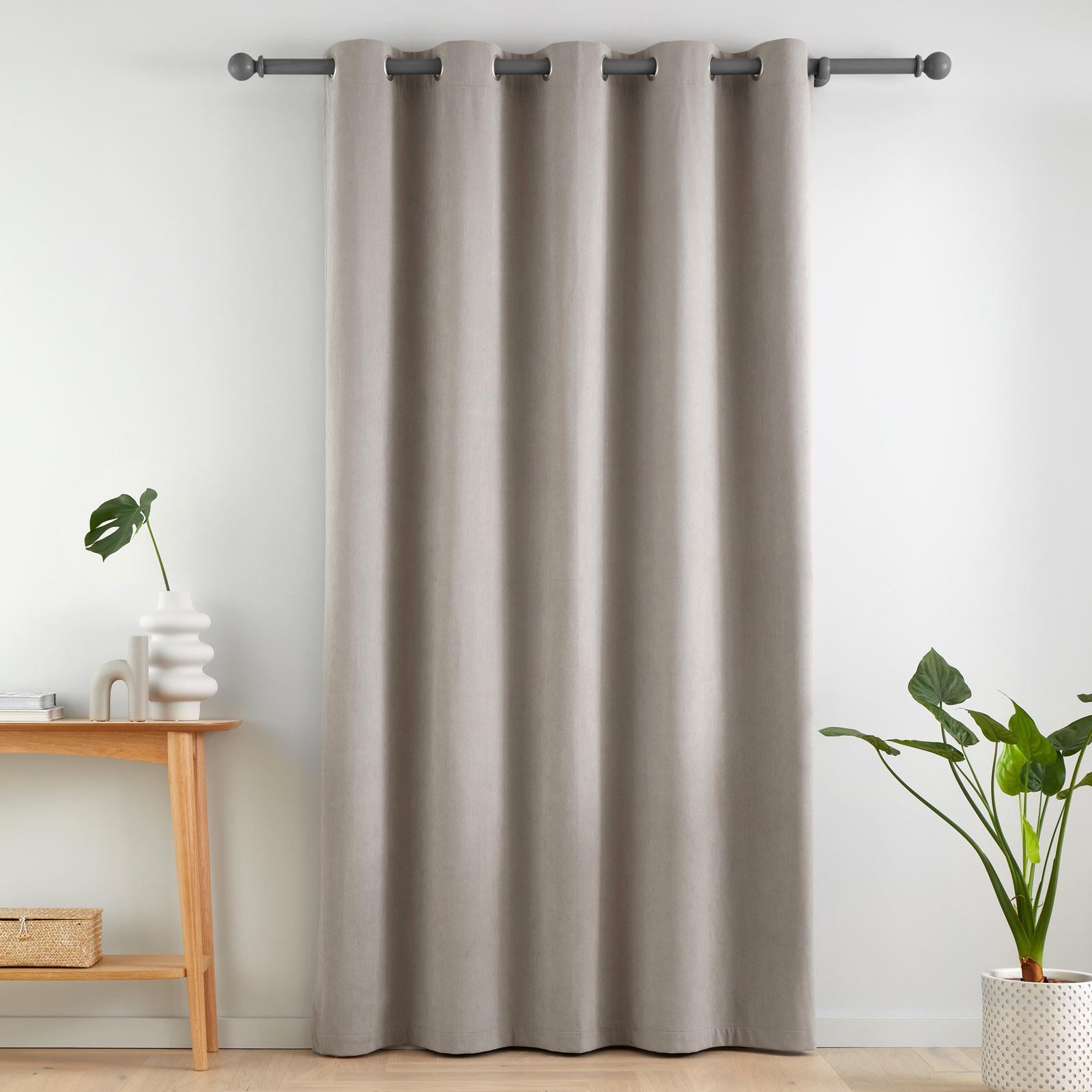 Wilson Velvet Blackout Thermal Door Curtain Panel by Catherine Lansfield