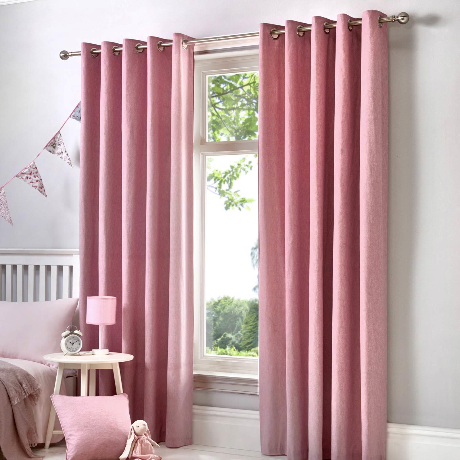 Sorbonne Cotton Lined Eyelet Curtains by Fusion