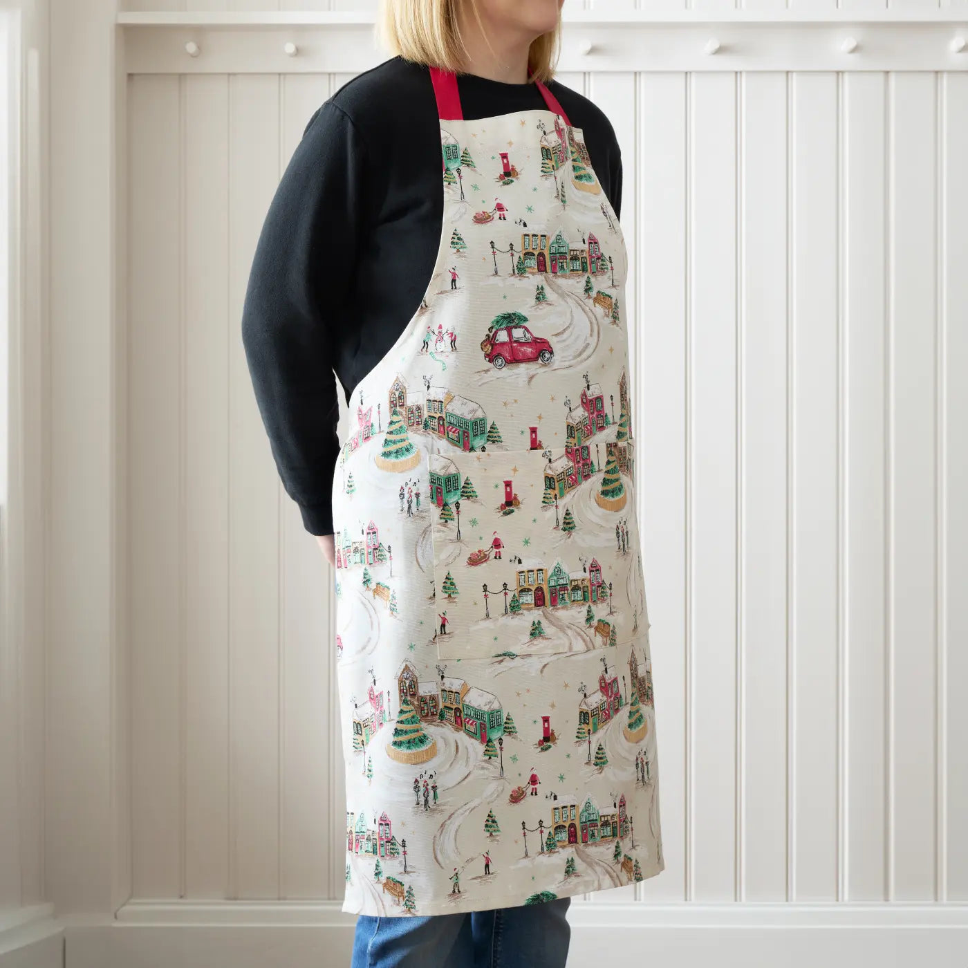 Christmas Town Kitchen Textiles Collection by Catherine Lansfield