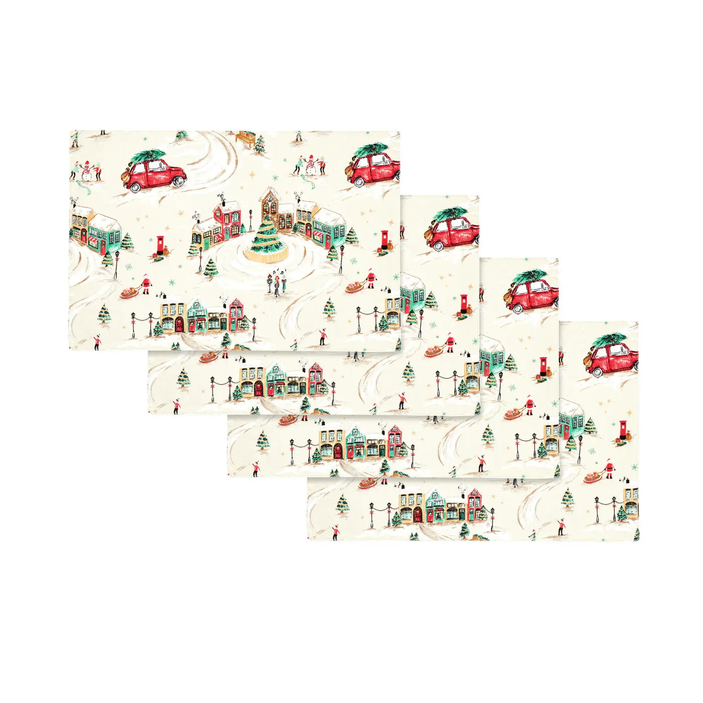 Christmas Town Kitchen Textiles Collection by Catherine Lansfield
