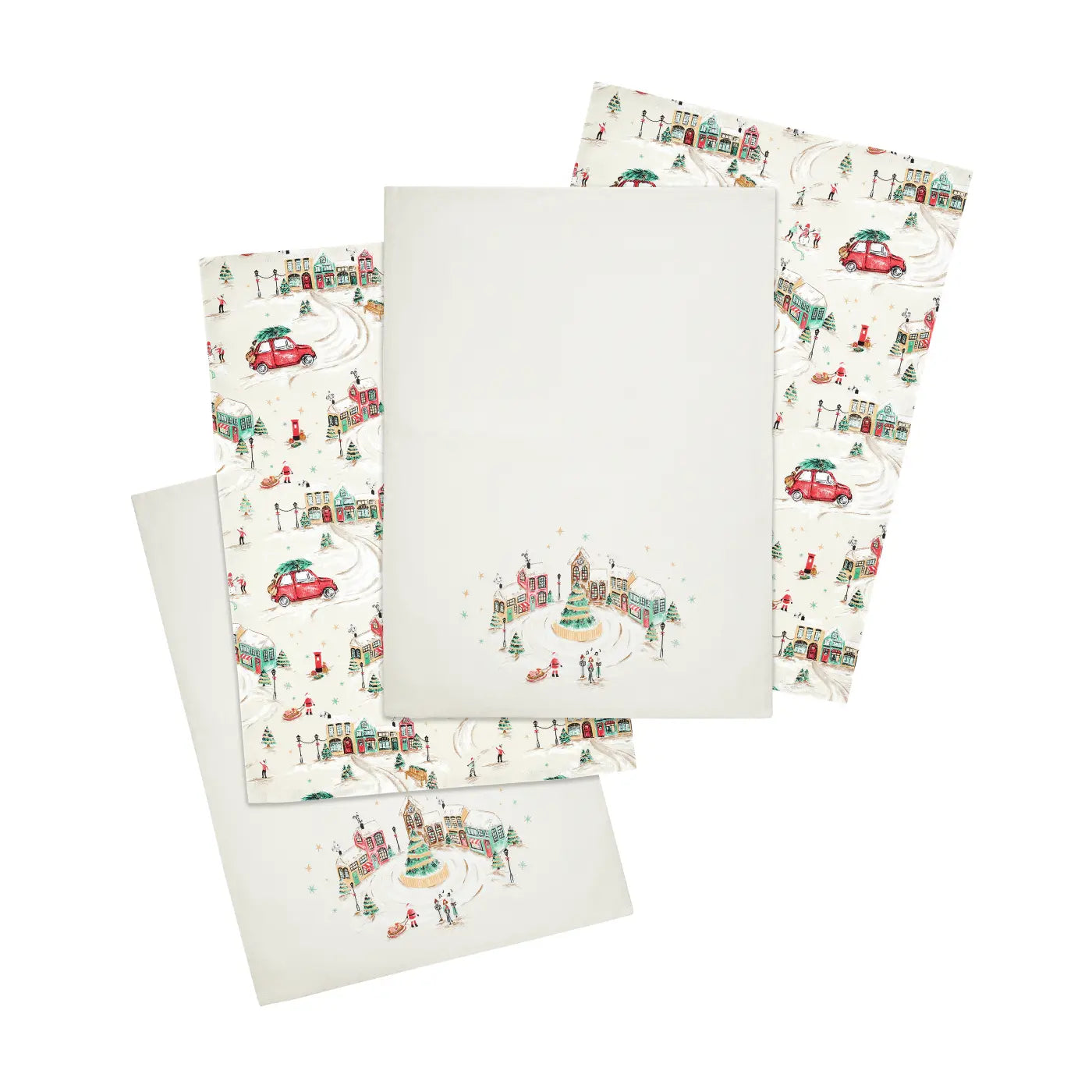 Christmas Town Kitchen Textiles Collection by Catherine Lansfield