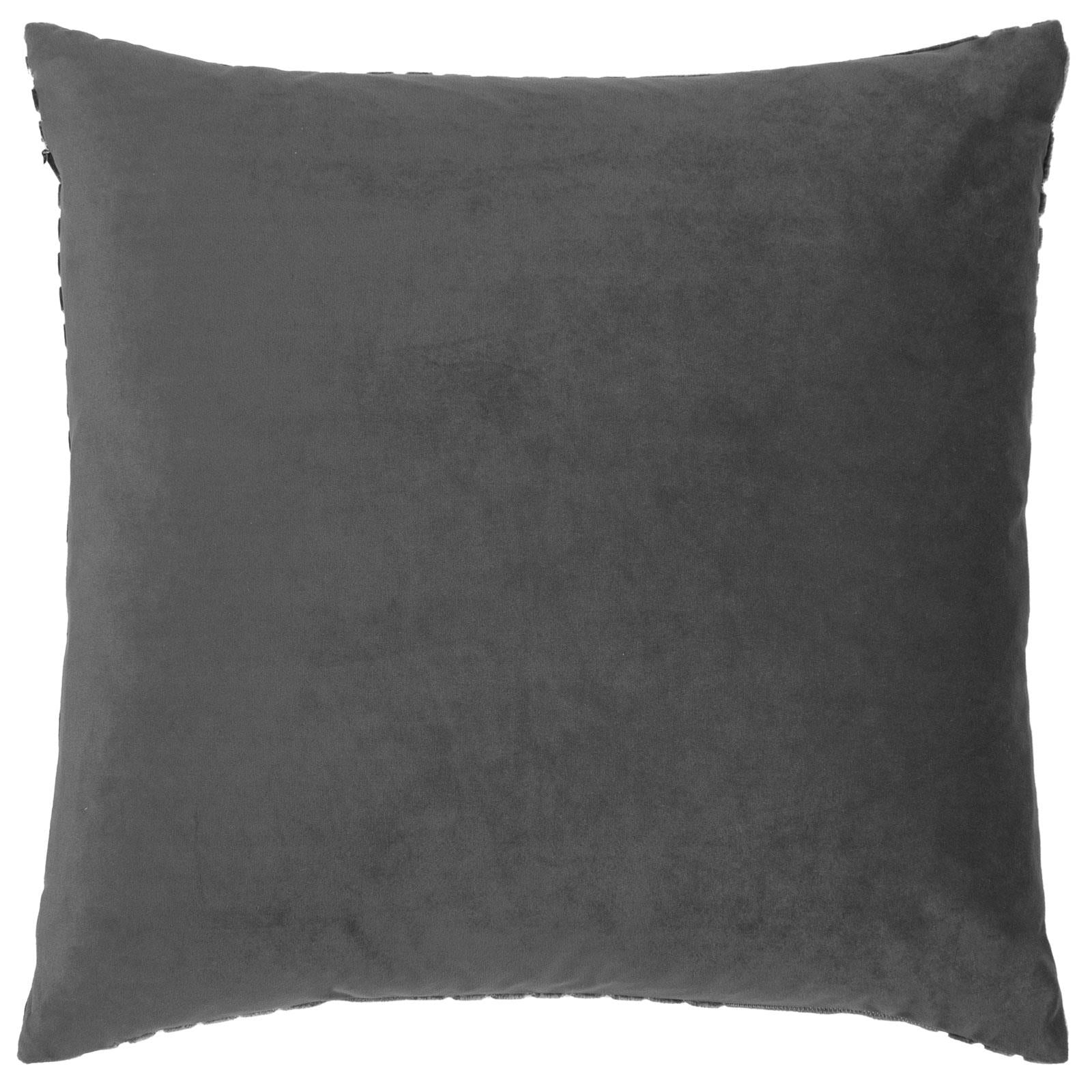 Evoke Cut Velvet Cushion Cover 18" x 18" by Paoletti