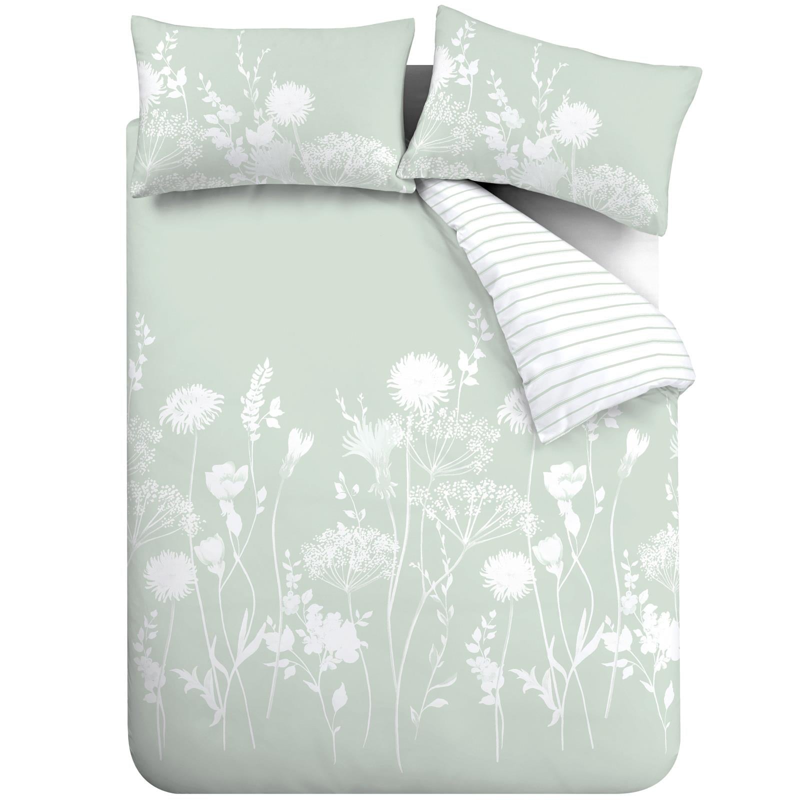 Meadowsweet Floral Duvet Cover Set by Catherine Lansfield