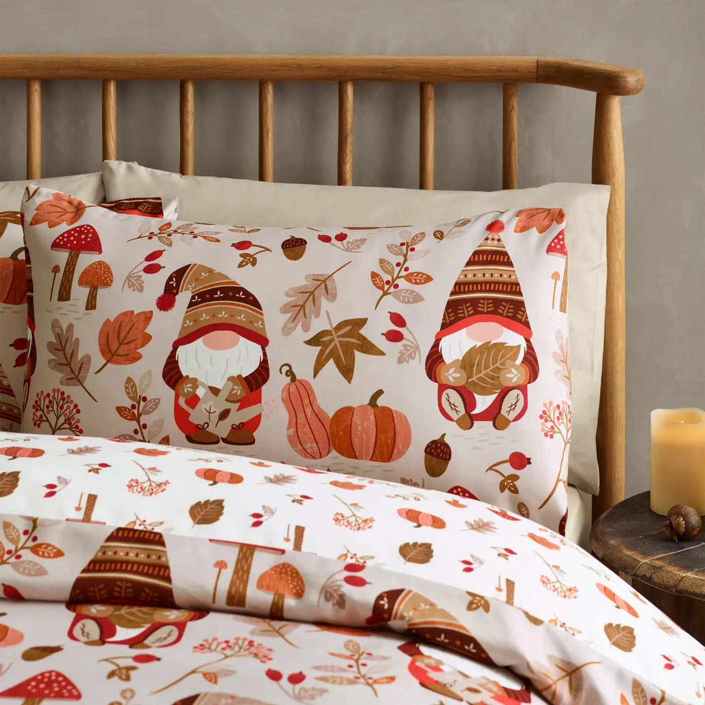 Woodland Gonks Duvet Cover by Catherine Lansfield